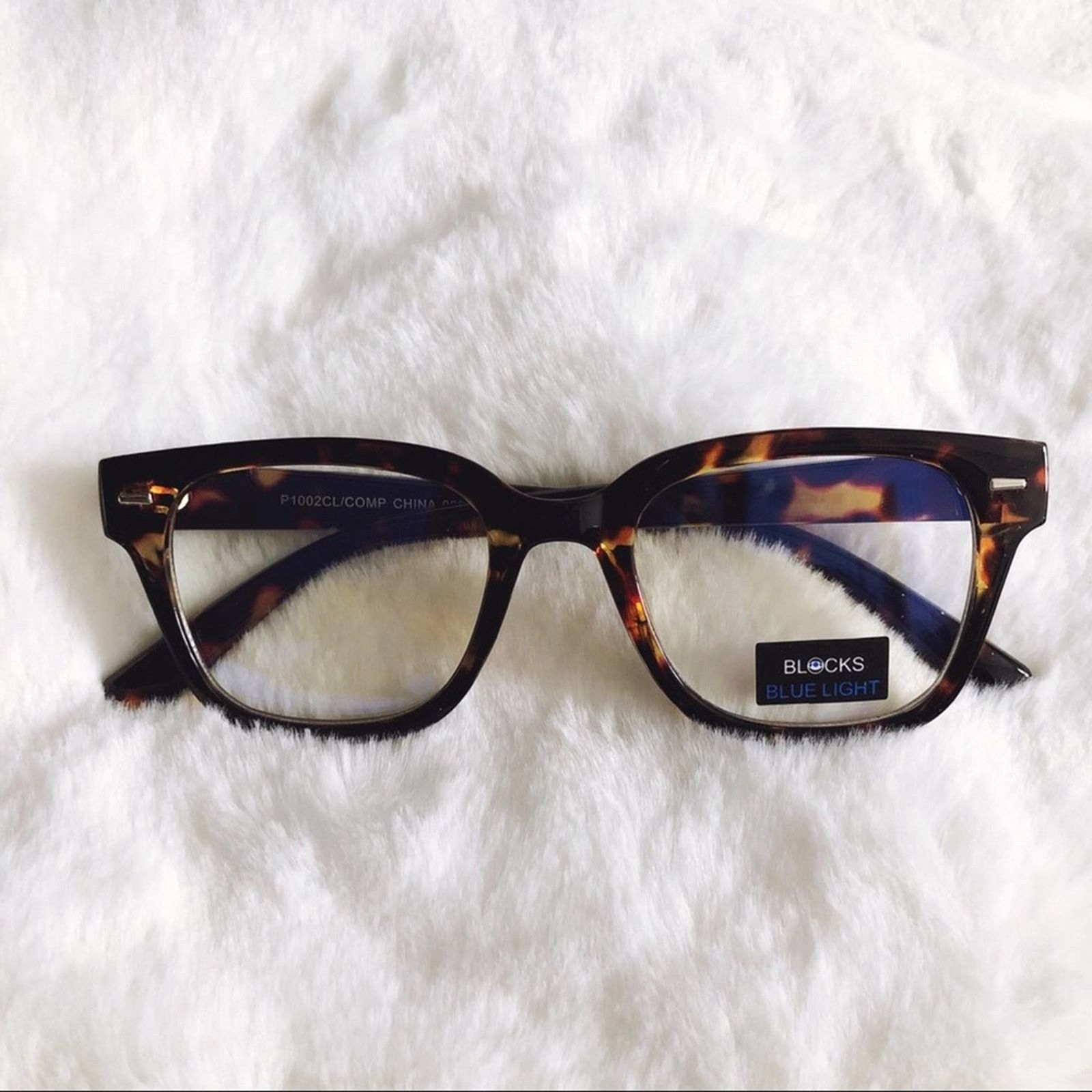 Other Bella Brown Pattern Computer Blue Light Glasses Size ONE SIZE - 1 Thumbnail