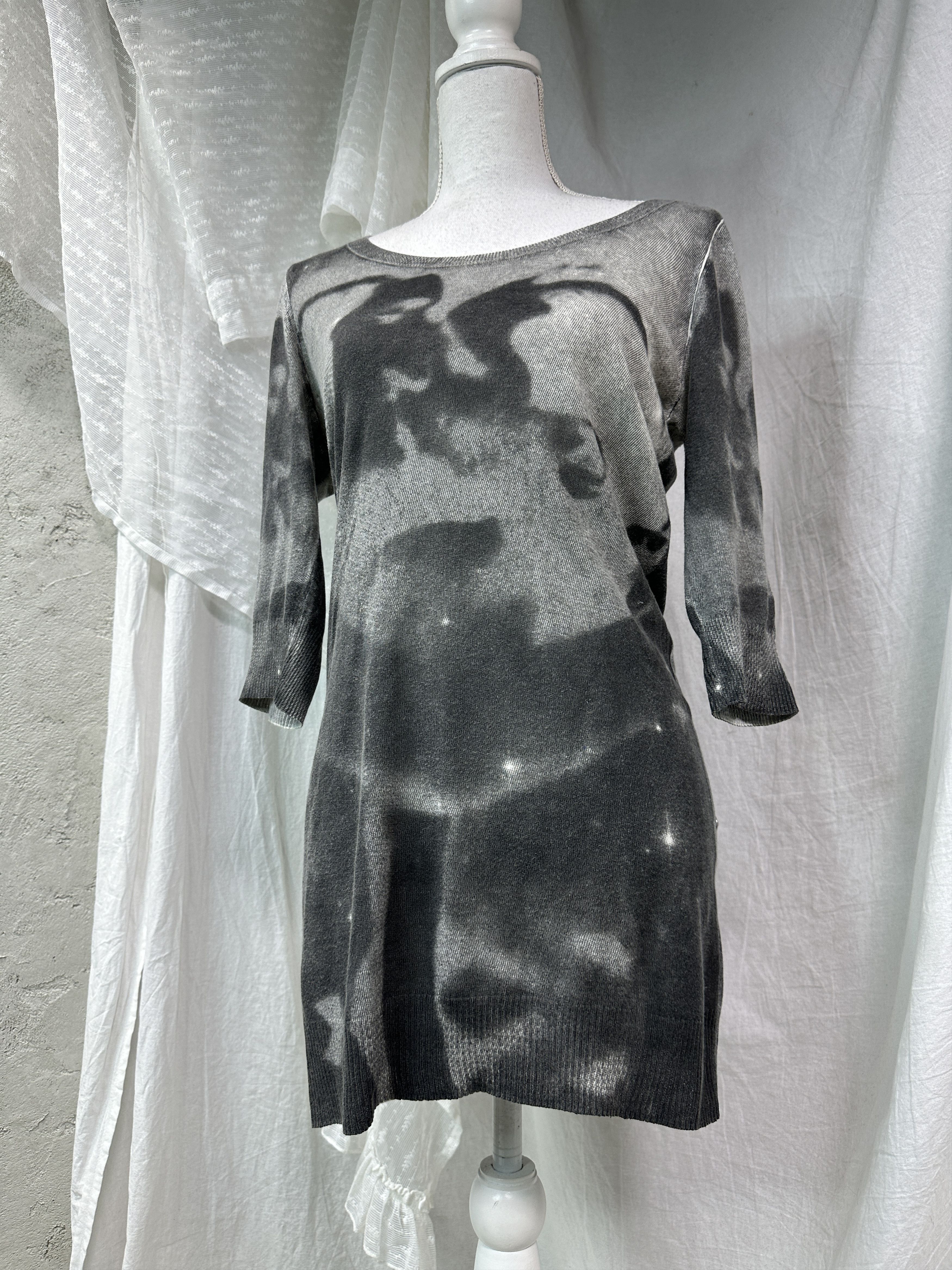 Diesel Vintage Avant Garde Diesel Fullprint Sweater / Dress 00s Size S / US 4 / IT 40 - 1 Thumbnail