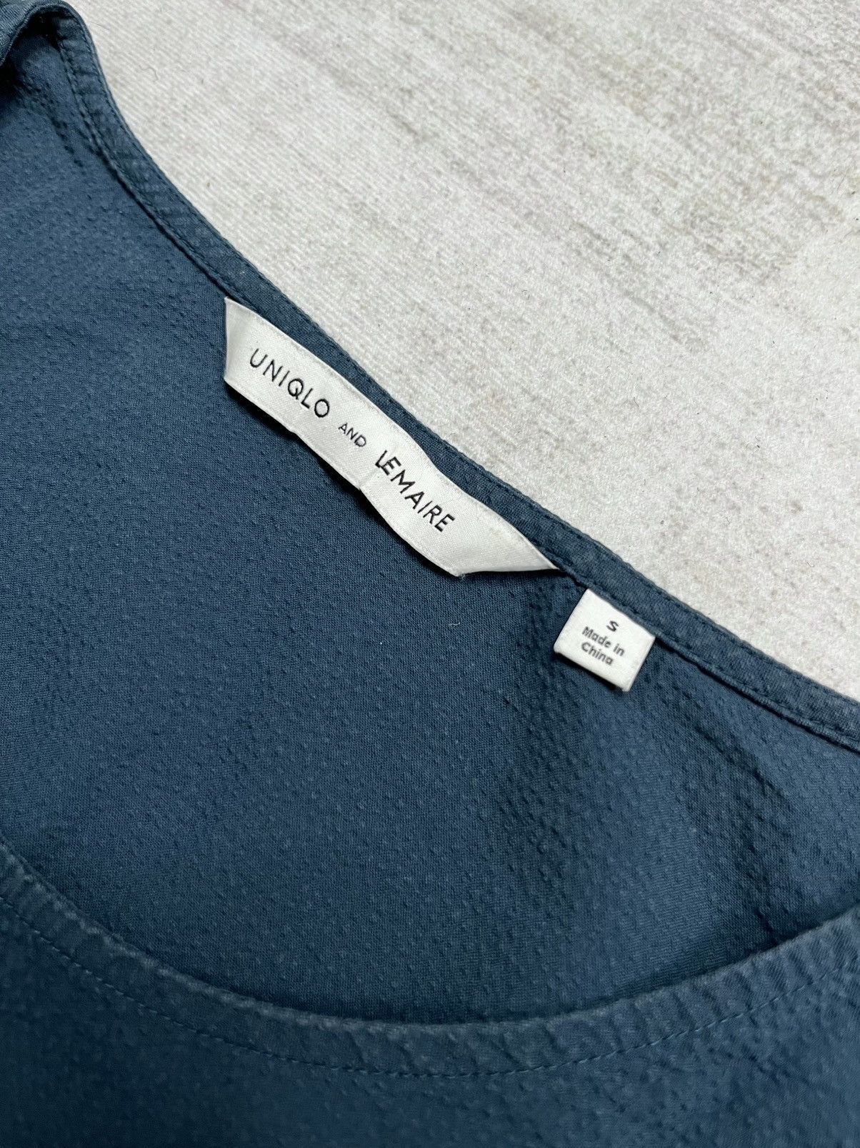 Lemaire × Uniqlo Uniqlo and Lemaire Seersucker Boxy Blouse Size M / US 6-8 / IT 42-44 - 4 Thumbnail
