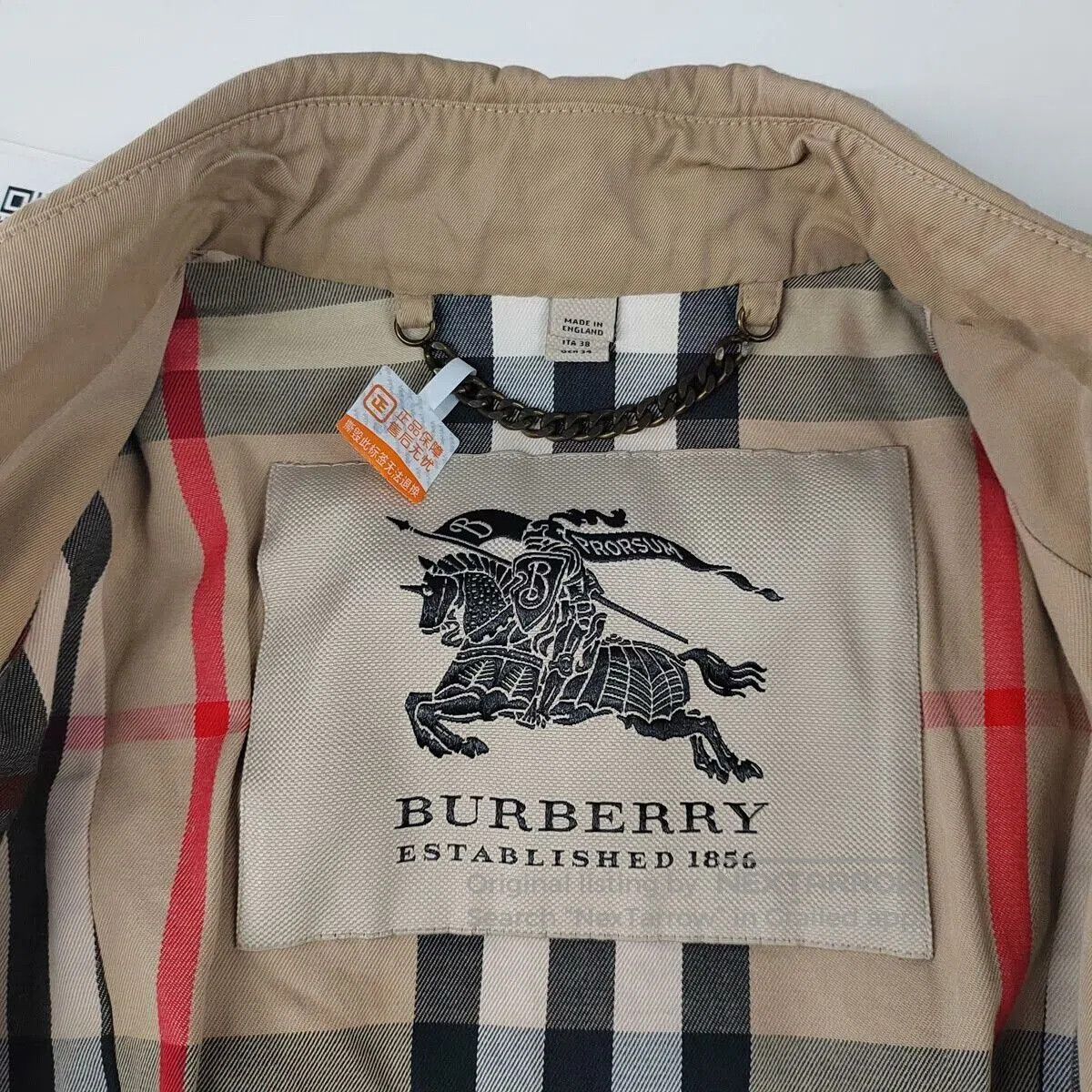 Burberry Burberry Trench Coat Size 36 Beige. Size XS / US 0-2 / IT 36-38 - 3 Thumbnail