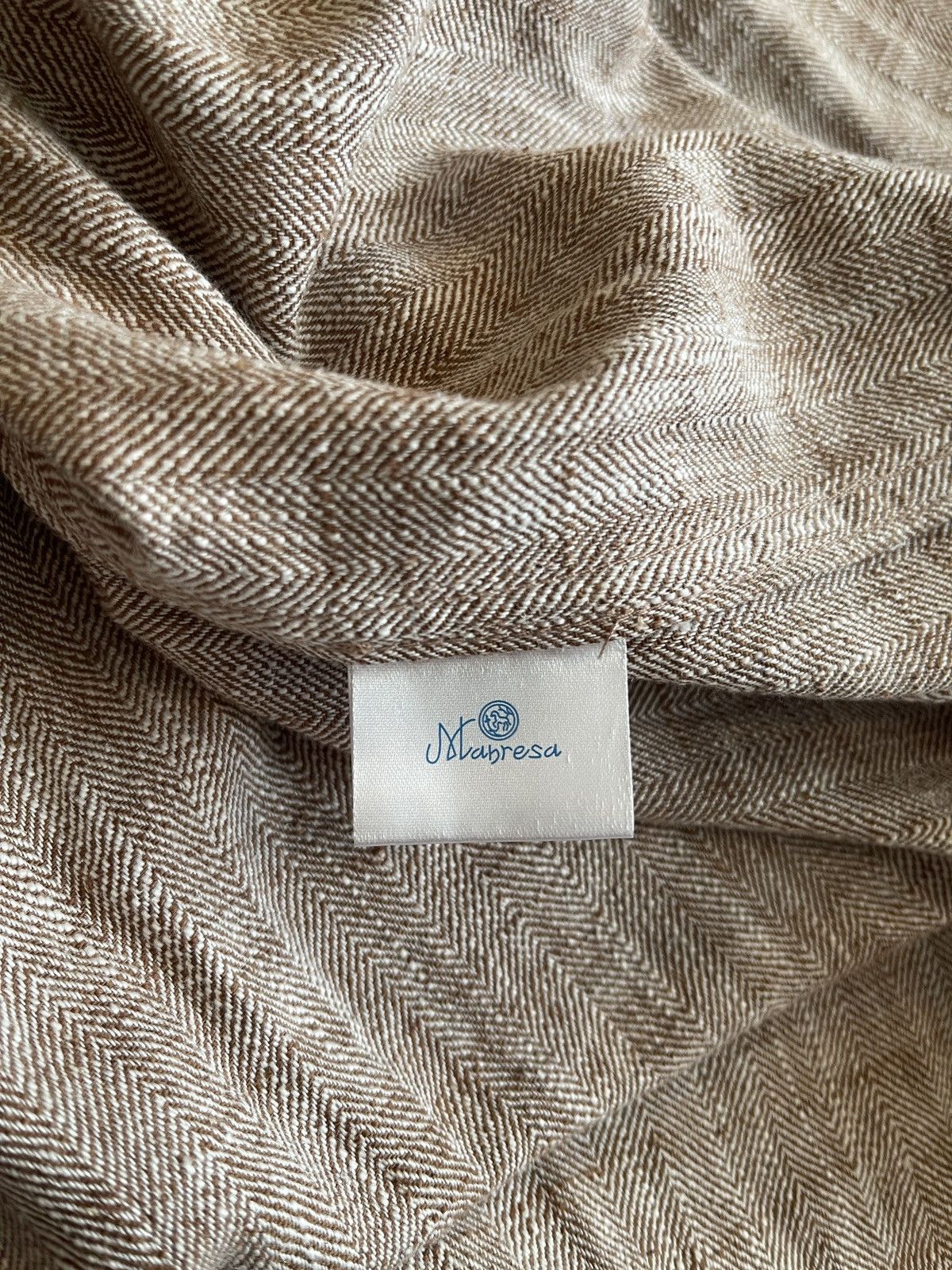 Manresa Manresa Lachlan Cotton/Linen Overshirt Size US XL / EU 56 / 4 - 9 Thumbnail