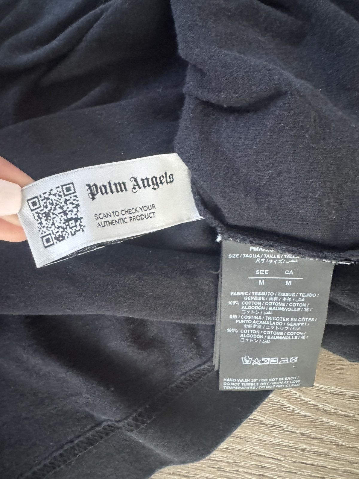 Palm Angels Black Palm Angels t-shirt Size US M / EU 48-50 / 2 - 5 Thumbnail