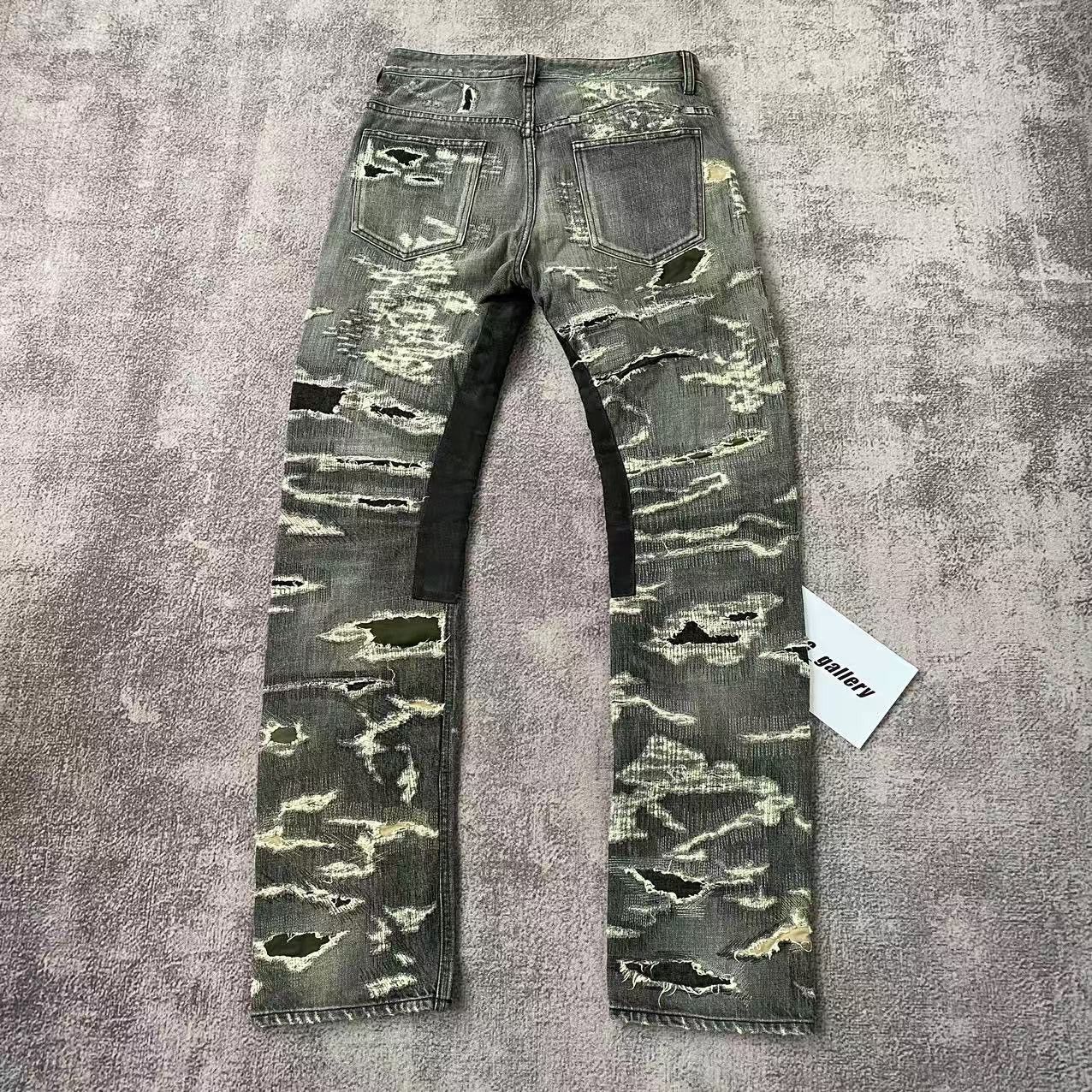 Givenchy Givenchy Matthew Williams Distressed Moleskin Boro Denim Size US 30 / EU 46 - 2 Thumbnail