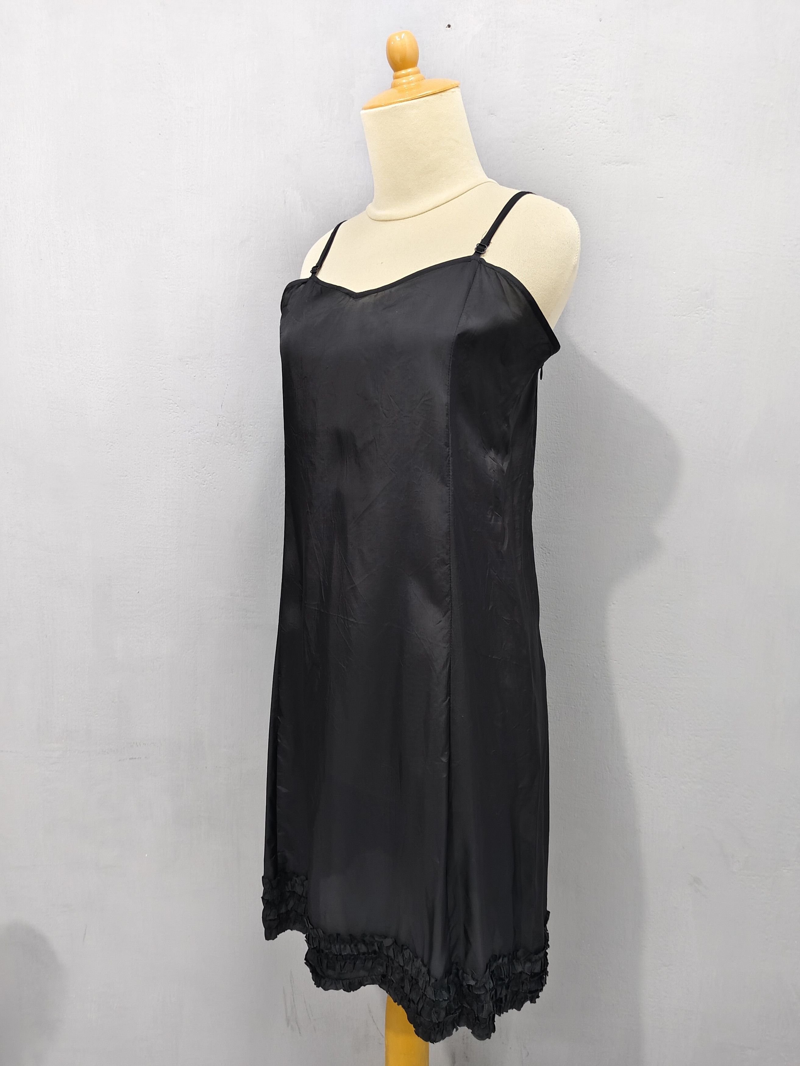Tsumori Chisato 🇯🇵 Tsumori Chisato 🇯🇵 Ruffle Hem Slip Dress Size M / US 6-8 / IT 42-44 - 3 Thumbnail