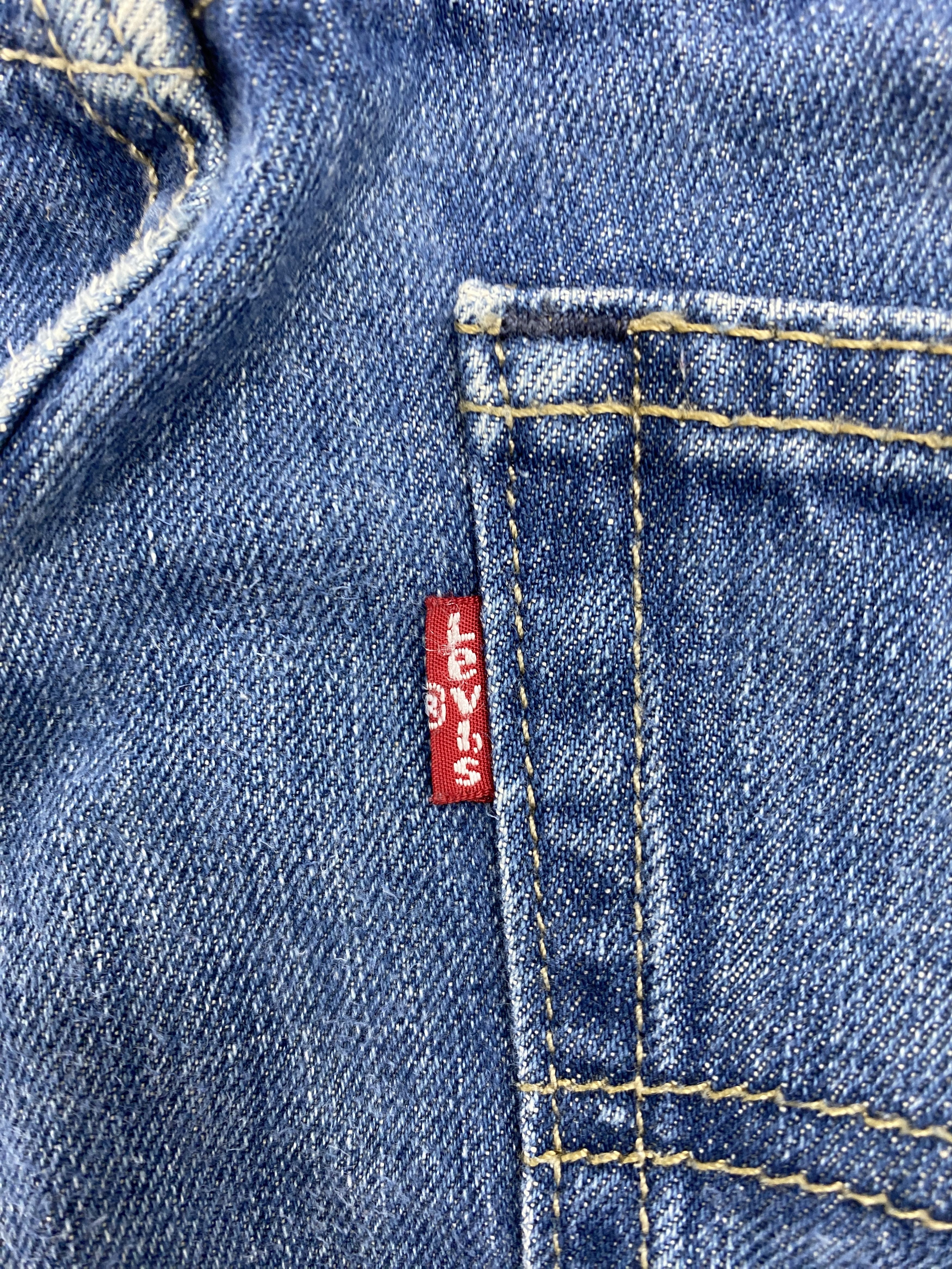 Levi's × Vintage Vintage Levis 511 Faded Blue Jeans Size US 30 / EU 46 - 6 Thumbnail