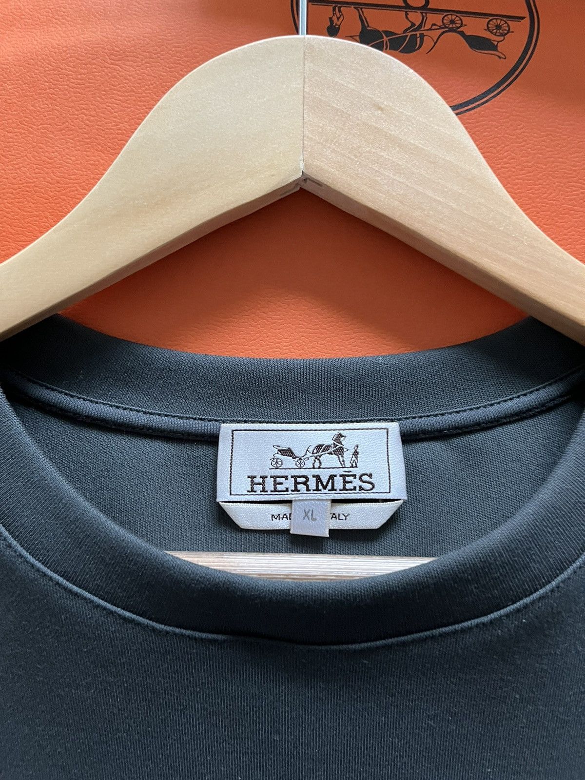 Hermes Rare Brand New Runway Hermes Tee T-Shirt Size US XL / EU 56 / 4 - 5 Thumbnail