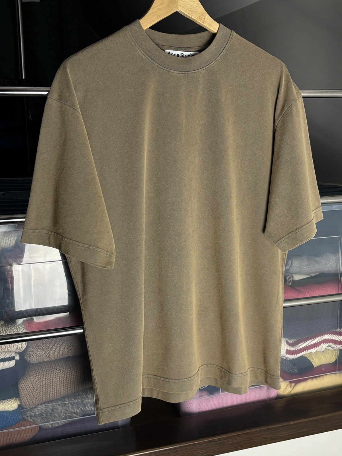 Acne Studios Acne Studios Faded Oversized Boxy T-Shirt Size US S / EU 44-46 / 1 - 3 Thumbnail