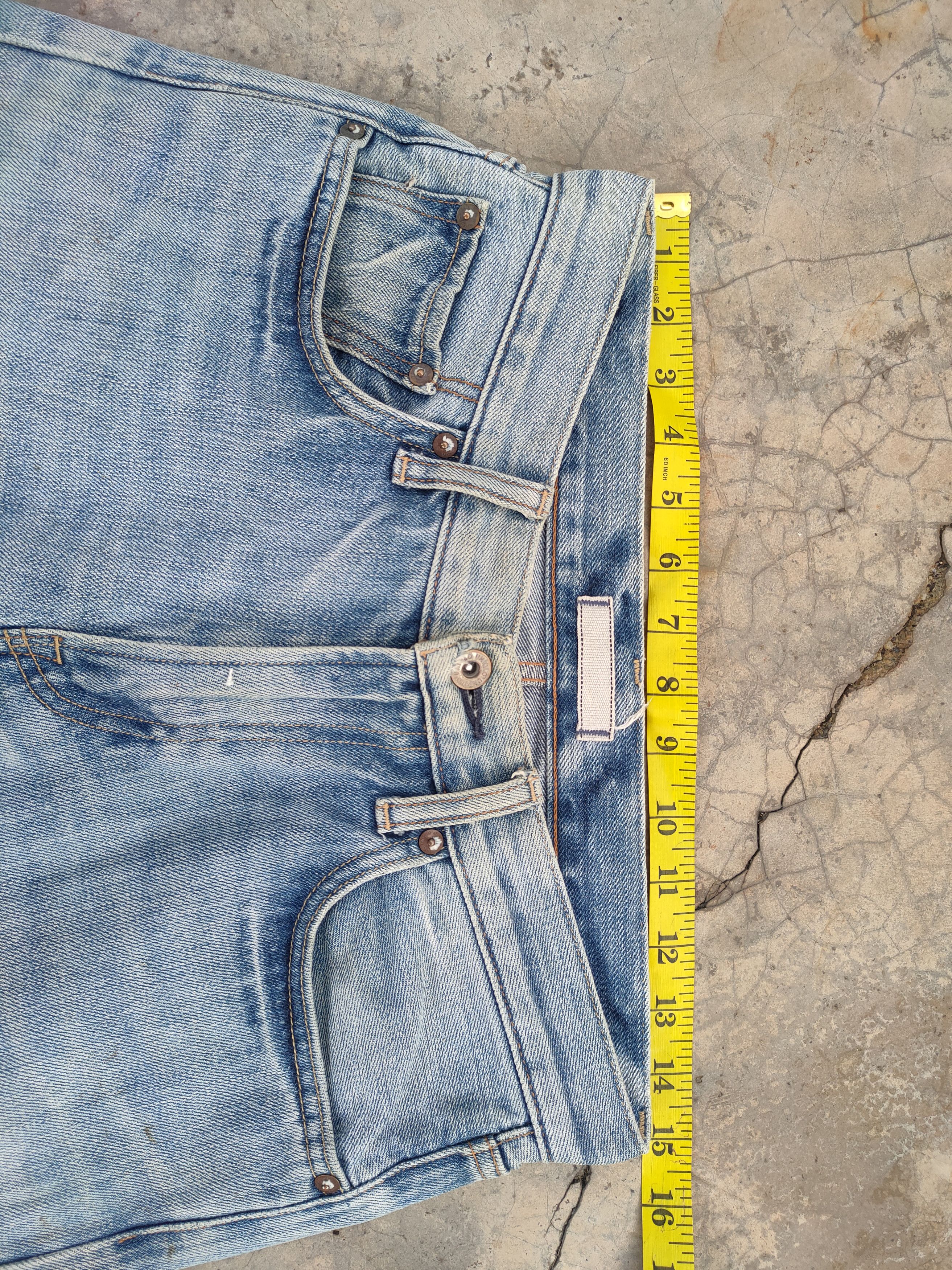 Japanese Brand VINTAGE JAPANESE FADED DISTRESSED JEANS DENIM PANTS Size US 30 / EU 46 - 5 Thumbnail