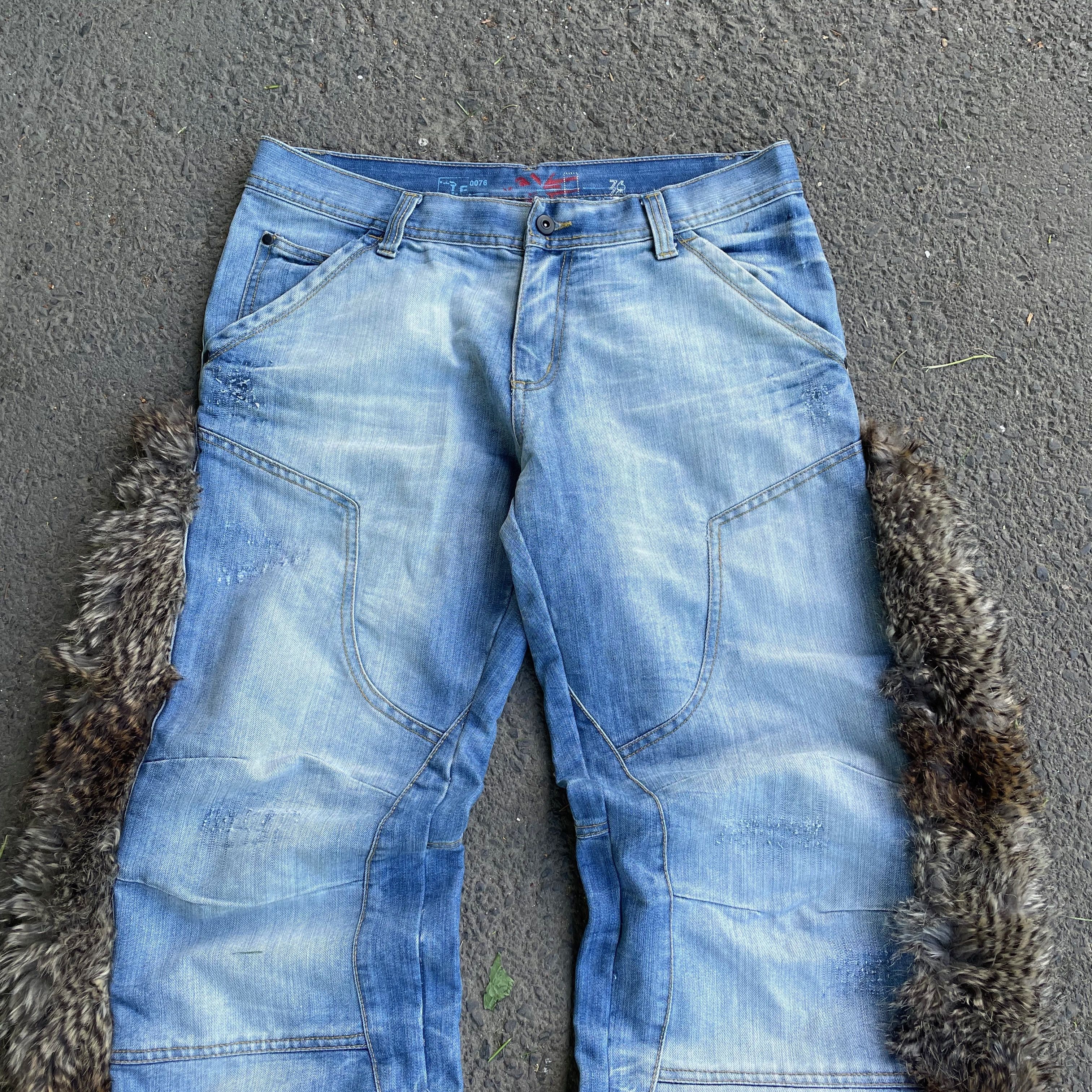 If Six Was Nine fur pants if six was nine style hysteric type baggy fit Size US 36 / EU 52 - 4 Thumbnail