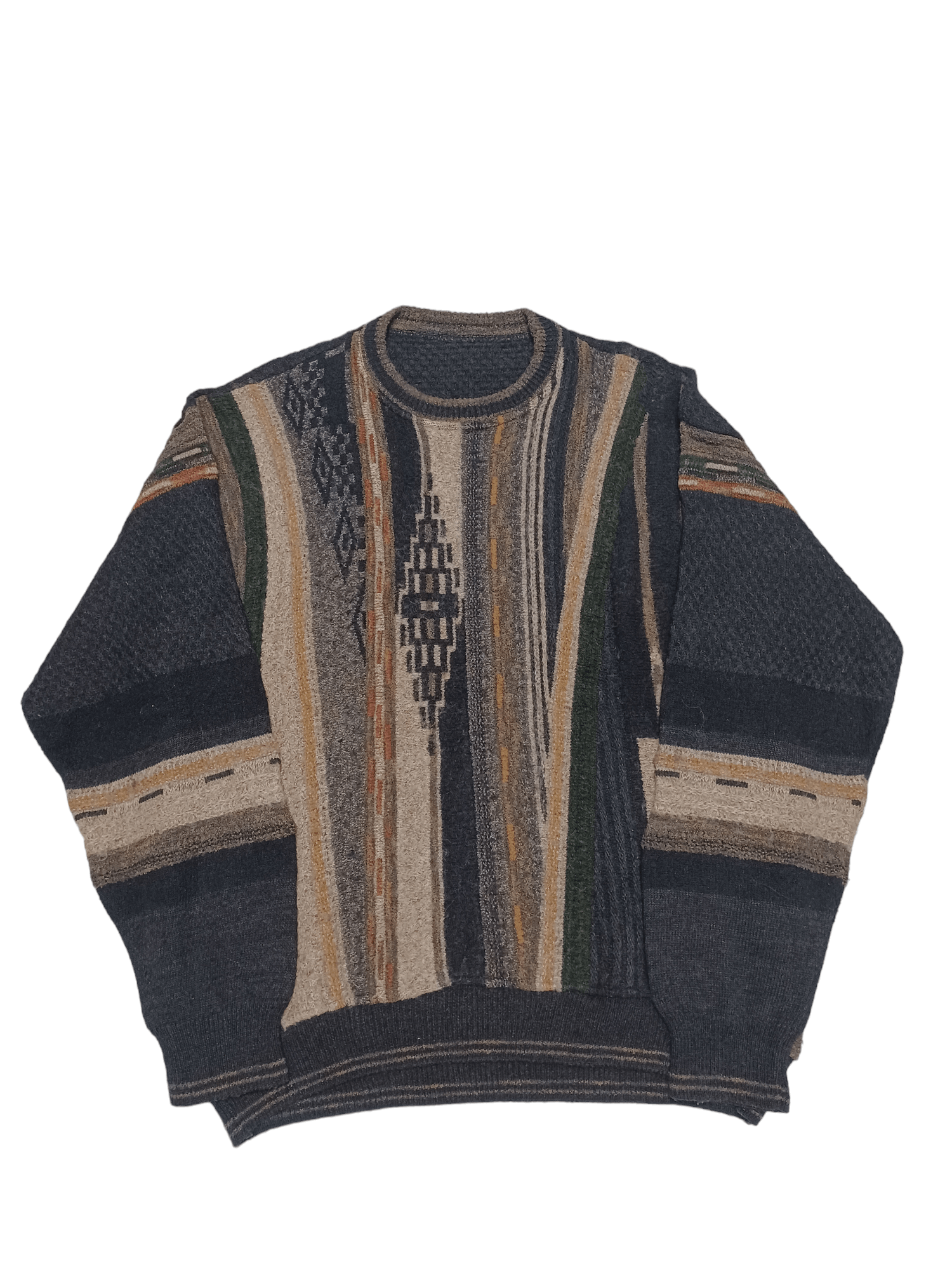 Other FANTASTIC MADE IN ITALY OVERSIZE WOOL SWEATER EXCLUSIVE Size US M / EU 48-50 / 2 - 1 Thumbnail