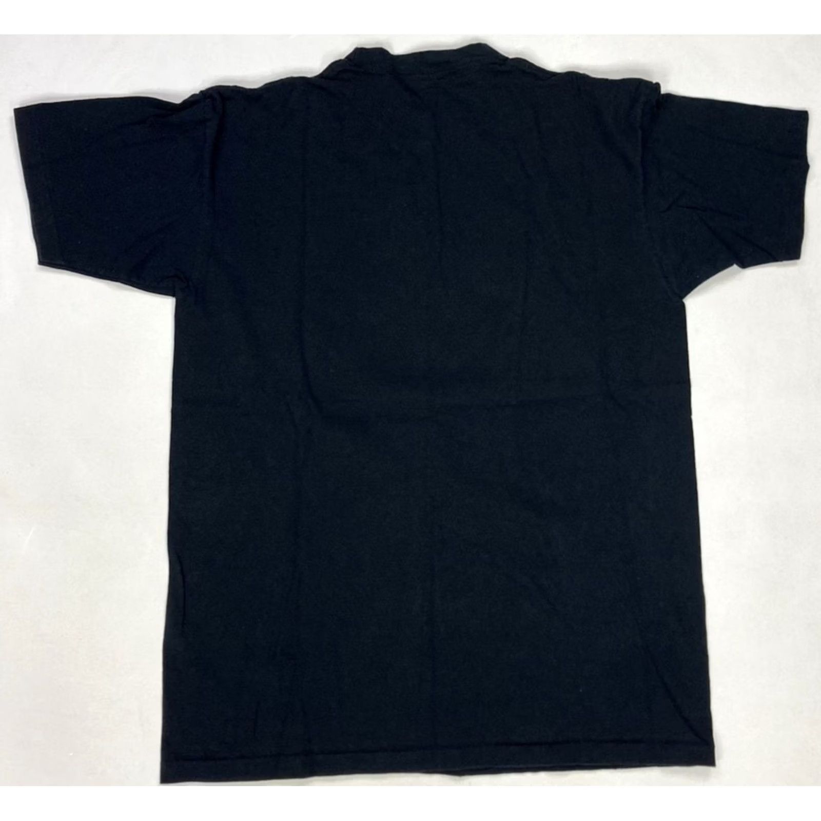 Vintage VINTAGE New York USA Flag Graphic T-shirt Men L 90s Cotton Black Crew Neck Short Sleeve Logo 1990s City Size US L / EU 52-54 / 3 - 5 Thumbnail