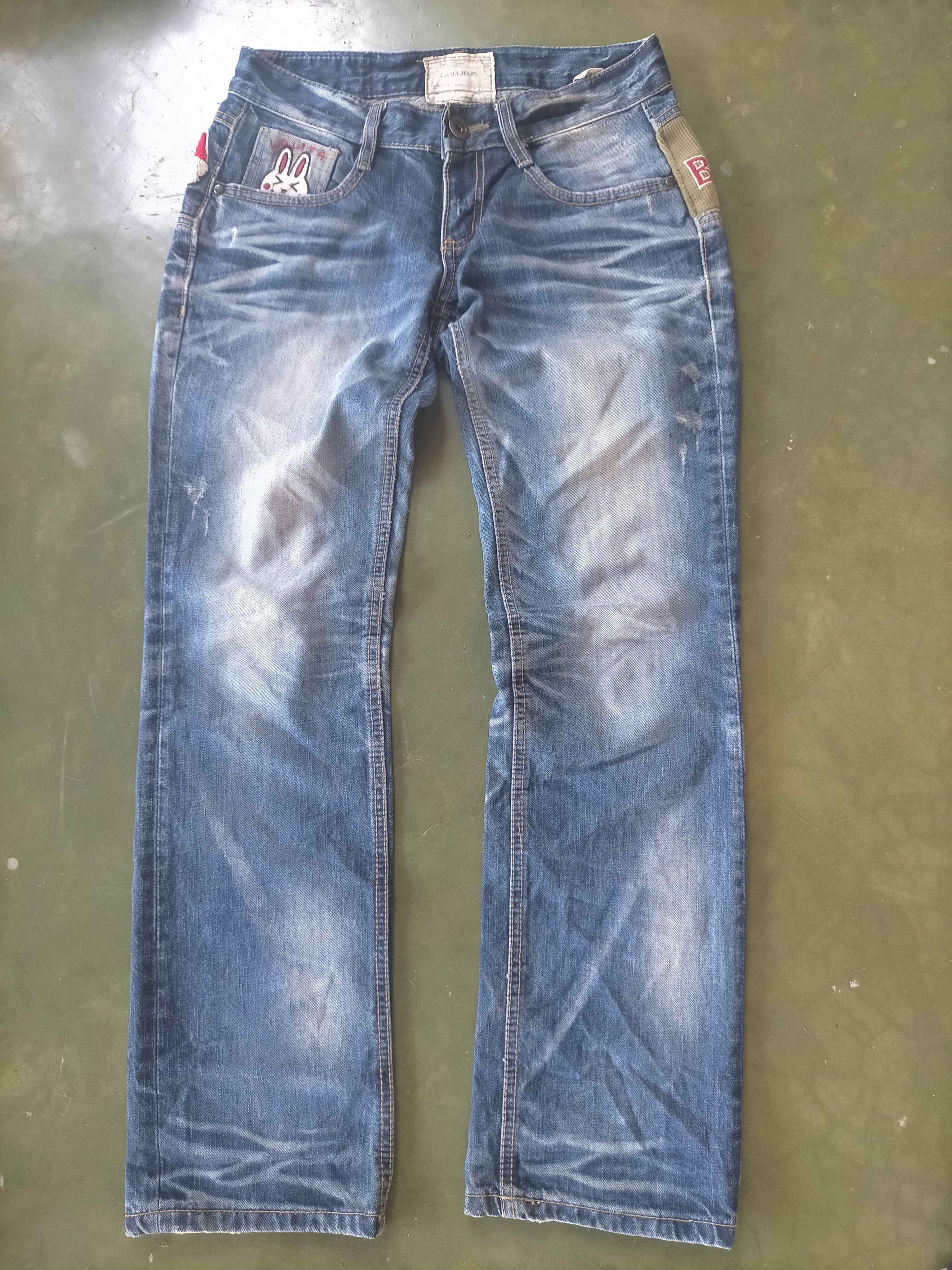 Tornado Mart 🔥90s Rare Yoshimoto nara x Lolita Rare jeans Size US 30 / EU 46 - 5 Thumbnail