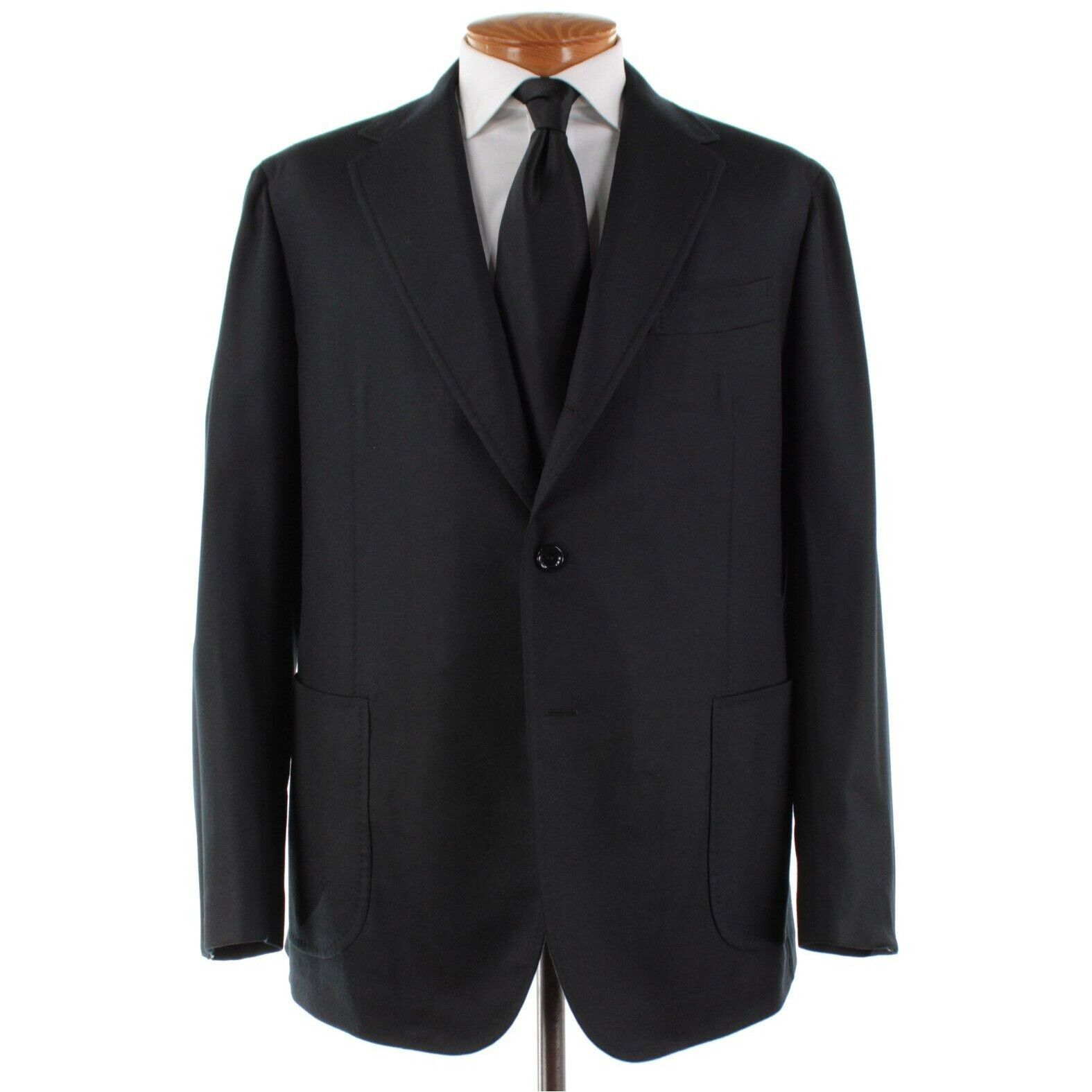 Other Stile Latino Suit Size US 46 Regular in Black Size 46R - 1 Thumbnail