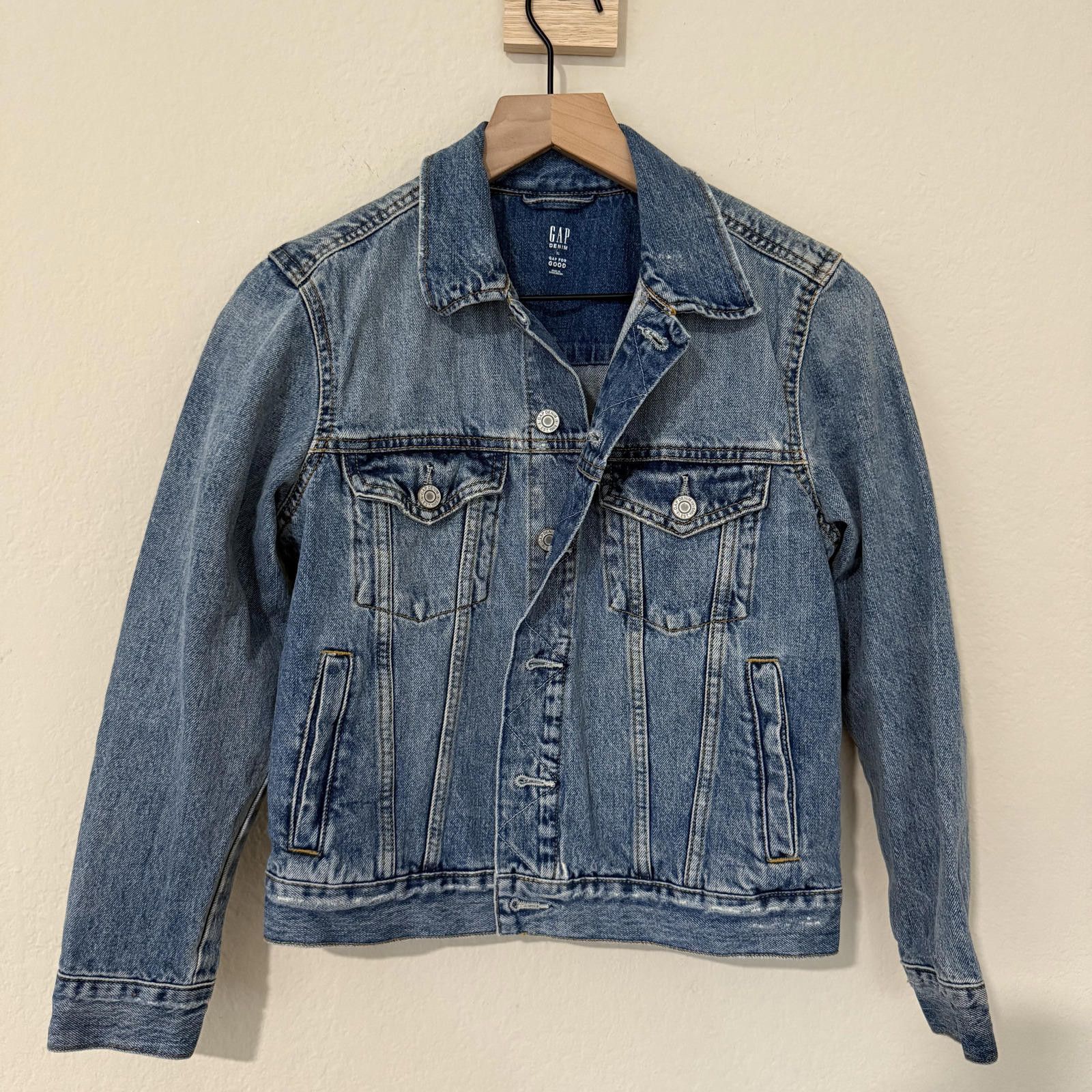 Gap Gap Jacket Kid's XL Blue Jean NWOT Size XL / US 12-14 / IT 48-50 - 1 Thumbnail