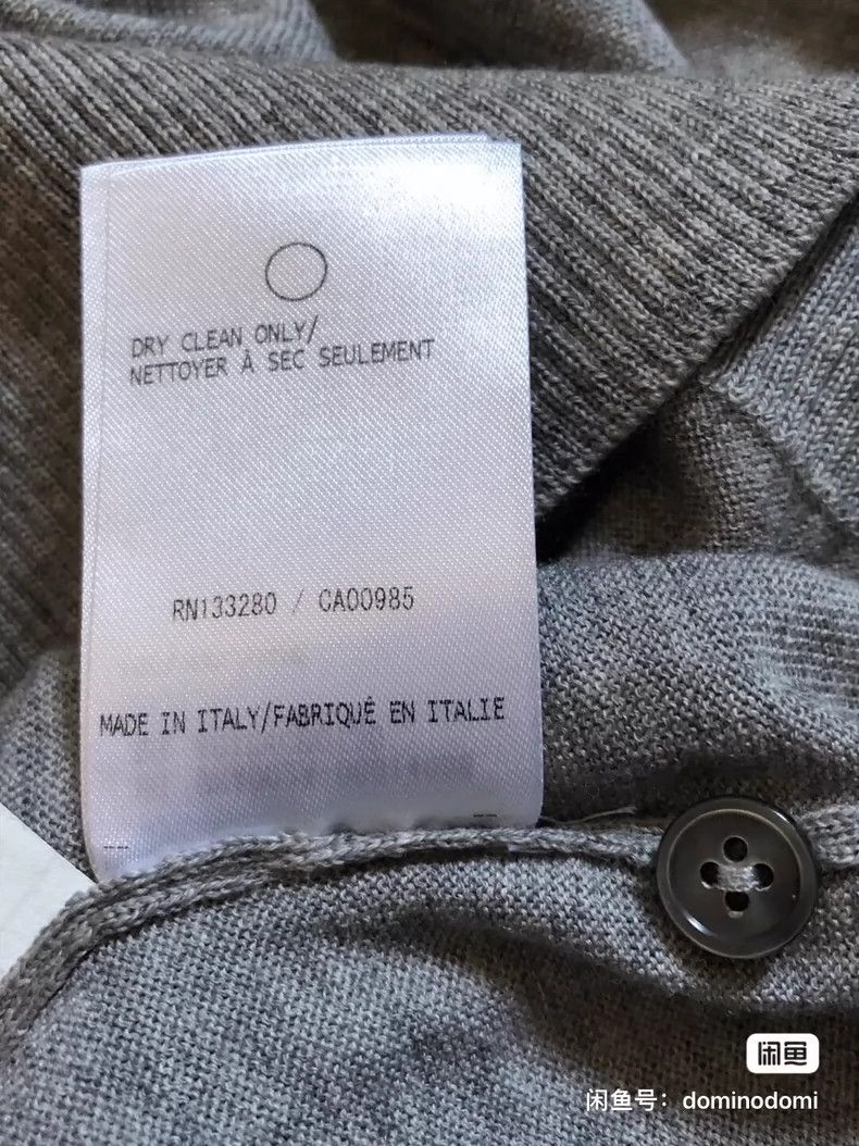 Thom Browne Thom browne Gray thin sweater 2503-Nextarrow Size US XL / EU 56 / 4 - 6 Thumbnail