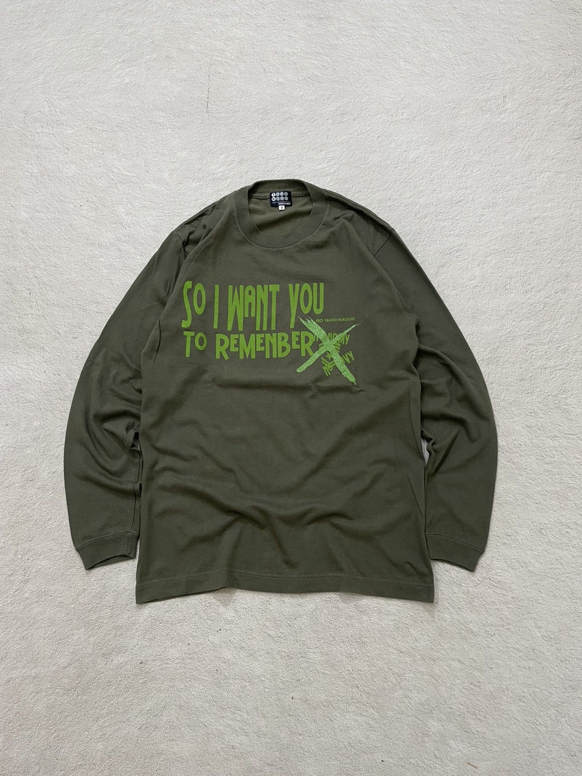 If Six Was Nine 2000s Takeo Longsleeve Poem Y2K Ifsix LGB Hysteric Japan y’s Size US S / EU 44-46 / 1 - 1 Thumbnail