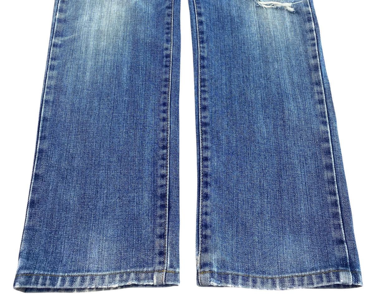 Edwin Edwin Light Wash Whiskered Style Straight Leg Jeans Size US 34 / EU 50 - 5 Thumbnail