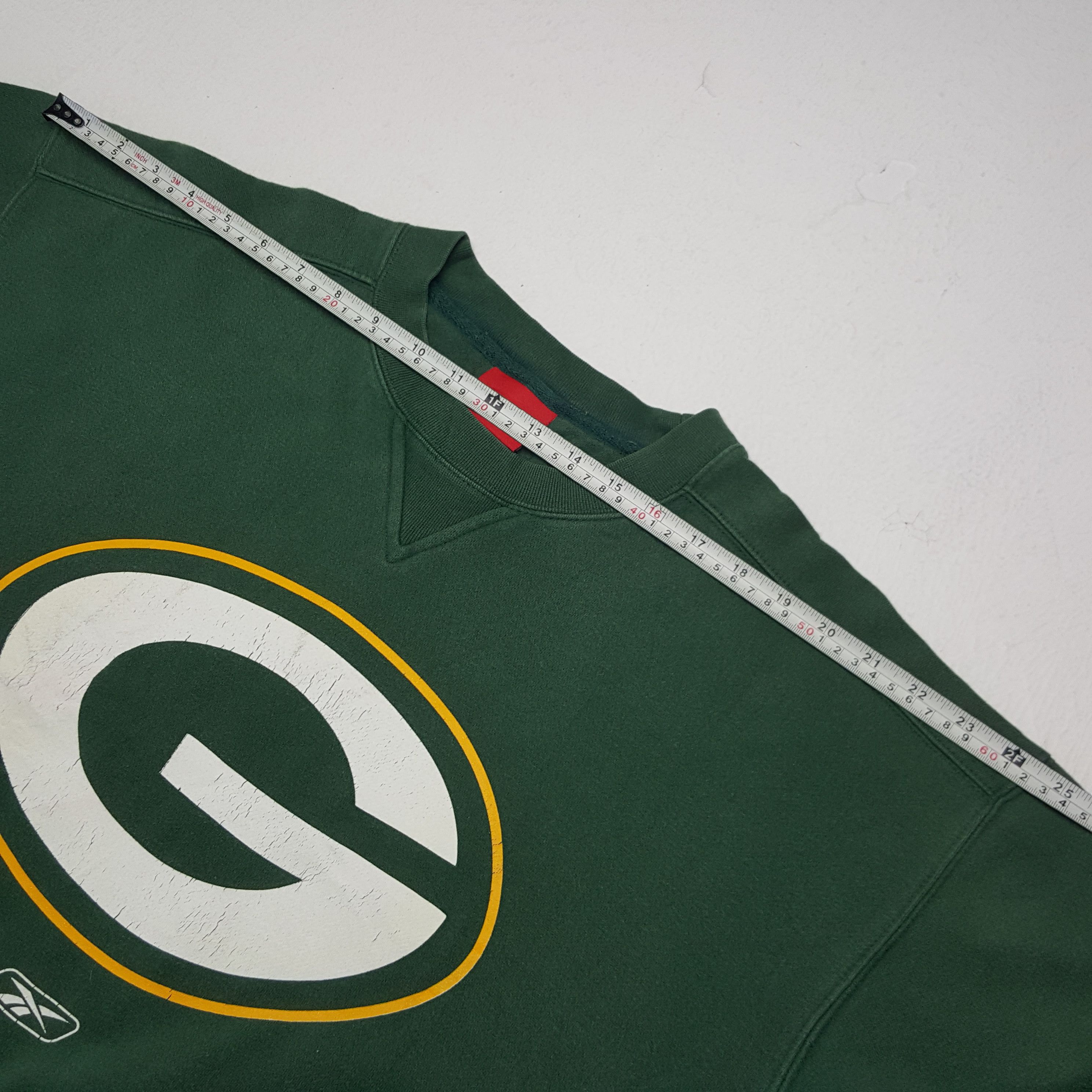 NFL × Reebok × Vintage Vintage Reebok Greebay Packers American Football Sweatshirt Size US XXL / EU 58 / 5 - 5 Thumbnail