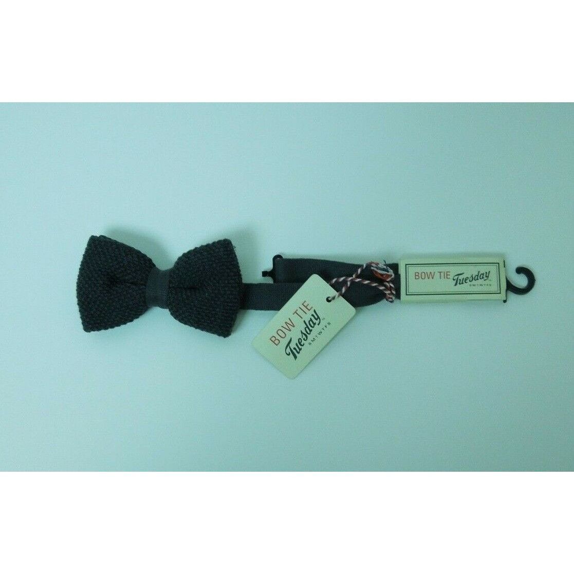 Other Bow Tie Tuesday Charcoal Men's Bow Tie Size ONE SIZE - 1 Thumbnail