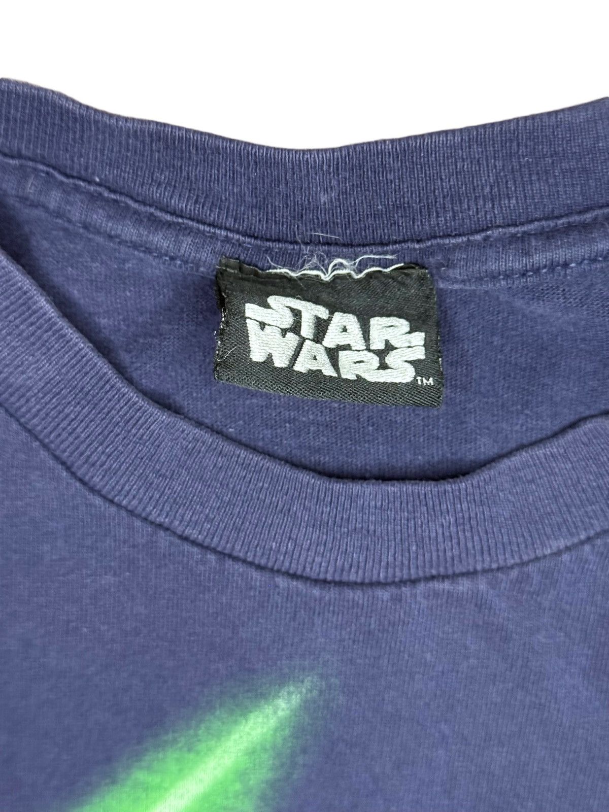 Vintage Vintage Y2K Star Wars Yoda Tee Size US M / EU 48-50 / 2 - 2 Thumbnail
