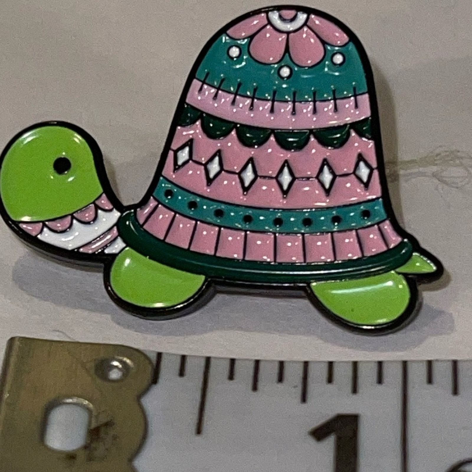 Other Turtle in Turtle Neck Sweater Pin Brooch Size ONE SIZE - 1 Preview