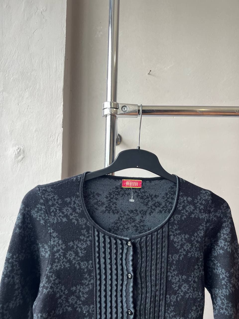 Moods of Norway OLEANA CLASSIC NORWAY TRADITION MERINO WOOL CARDIGAN SWEATER Size XS / US 0-2 / IT 36-38 - 4 Thumbnail