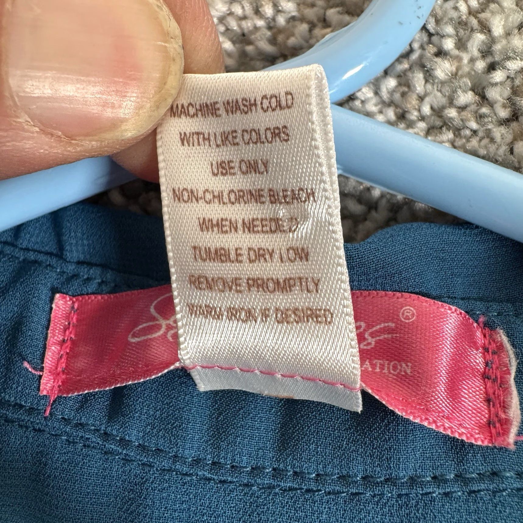 Vintage Six Degrees of Separation Top Blouse XS Sleeveless Lightweight Casual Summer Classic Blue Womens Size XS / US 0-2 / IT 36-38 - 6 Thumbnail