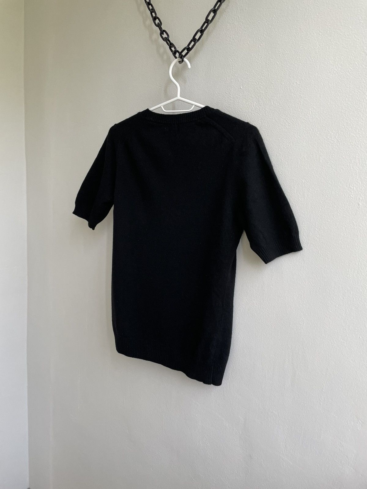 Burberry Burberry Wool Short Sleeve T Shirt Sweater Pullover Tee Size M / US 6-8 / IT 42-44 - 10 Thumbnail