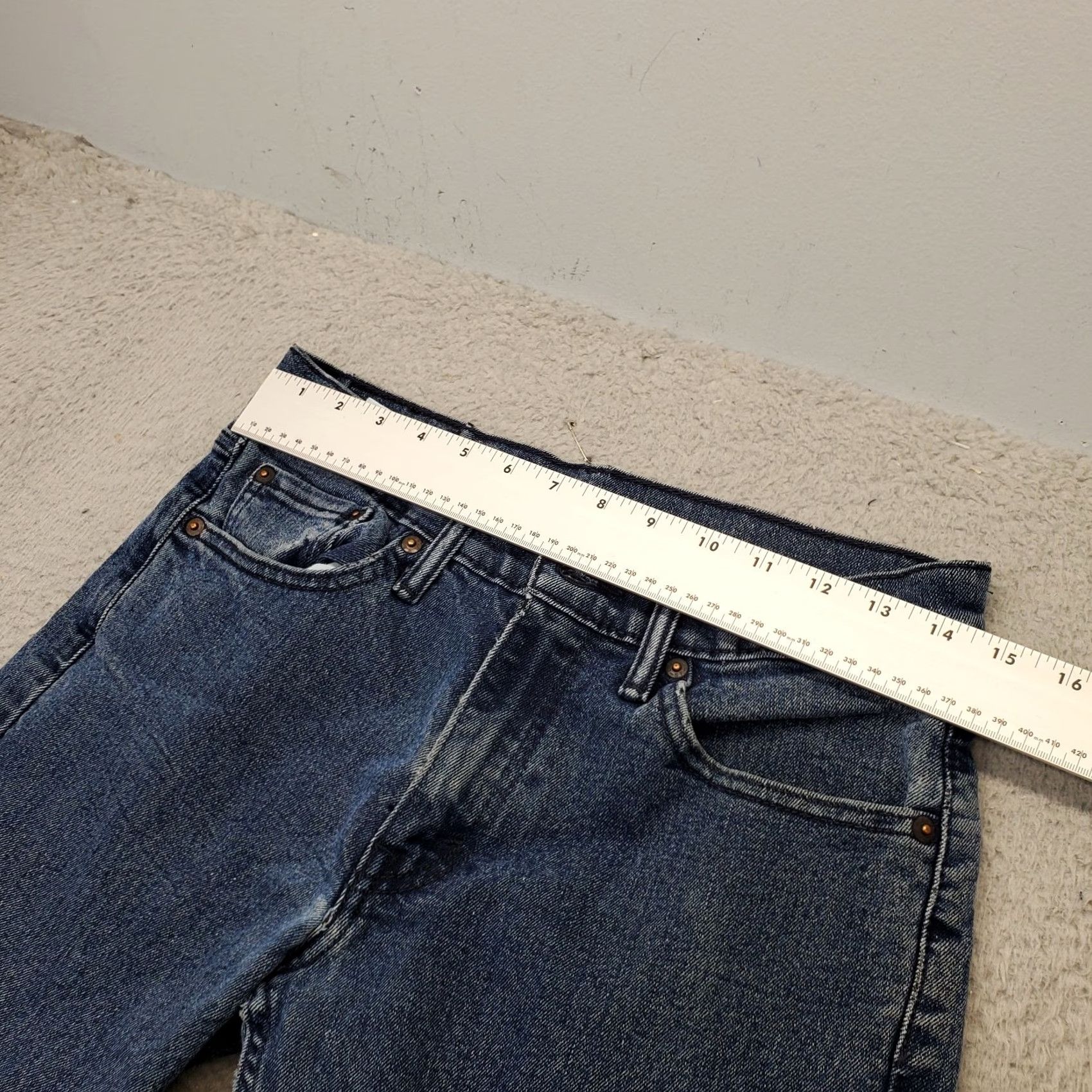Levi's Levi's 511 Skinny Jeans Mens 30x32 Blue Denim Medium Wash Streetwear Red Tab - Mens Size 30 - 5-Pocket Denim Jeans Size US 30 / EU 46 - 5 Thumbnail
