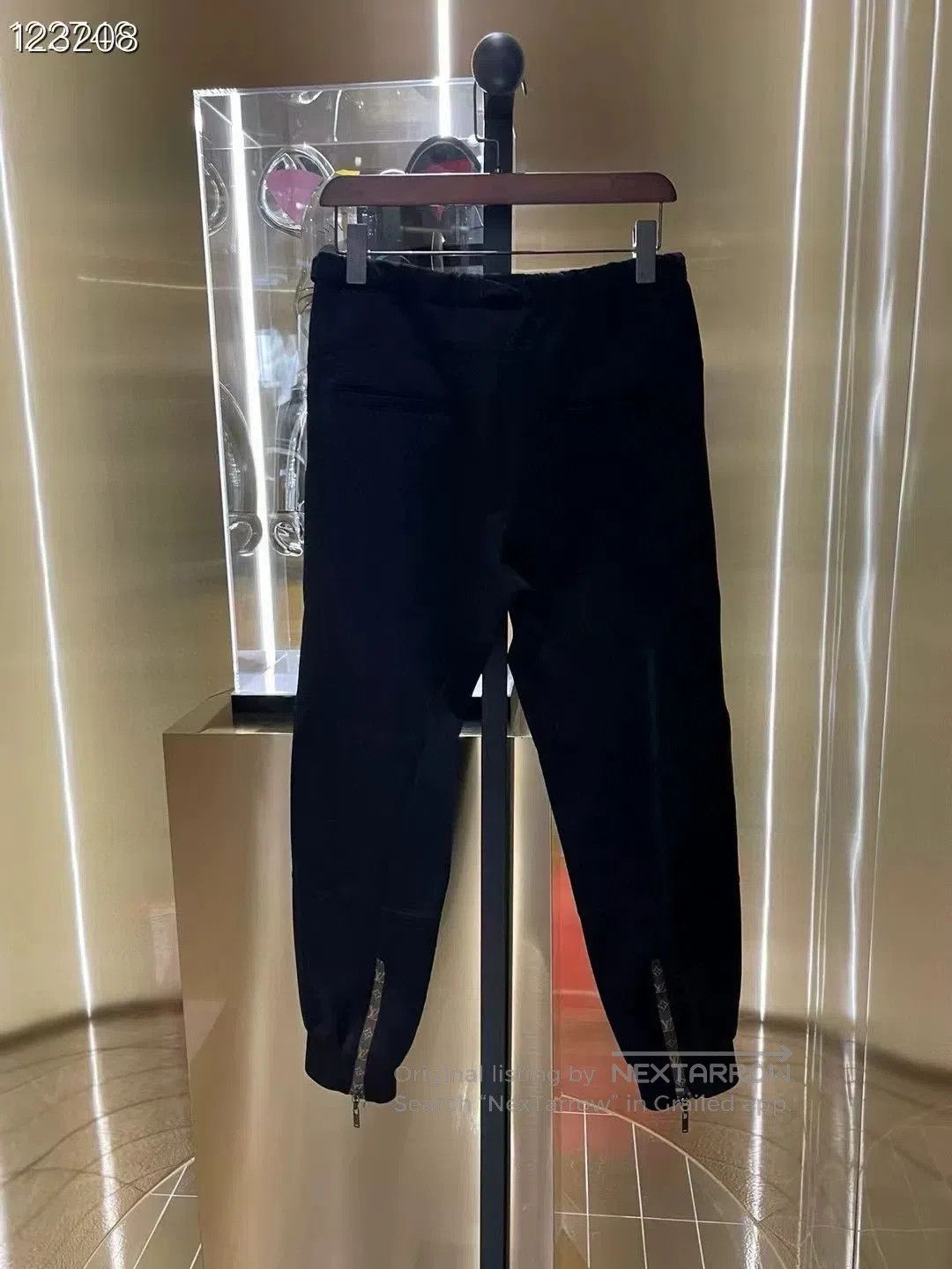 Louis Vuitton Louis Vuitton Biker Pants Size 38. Size 37" - 2 Thumbnail