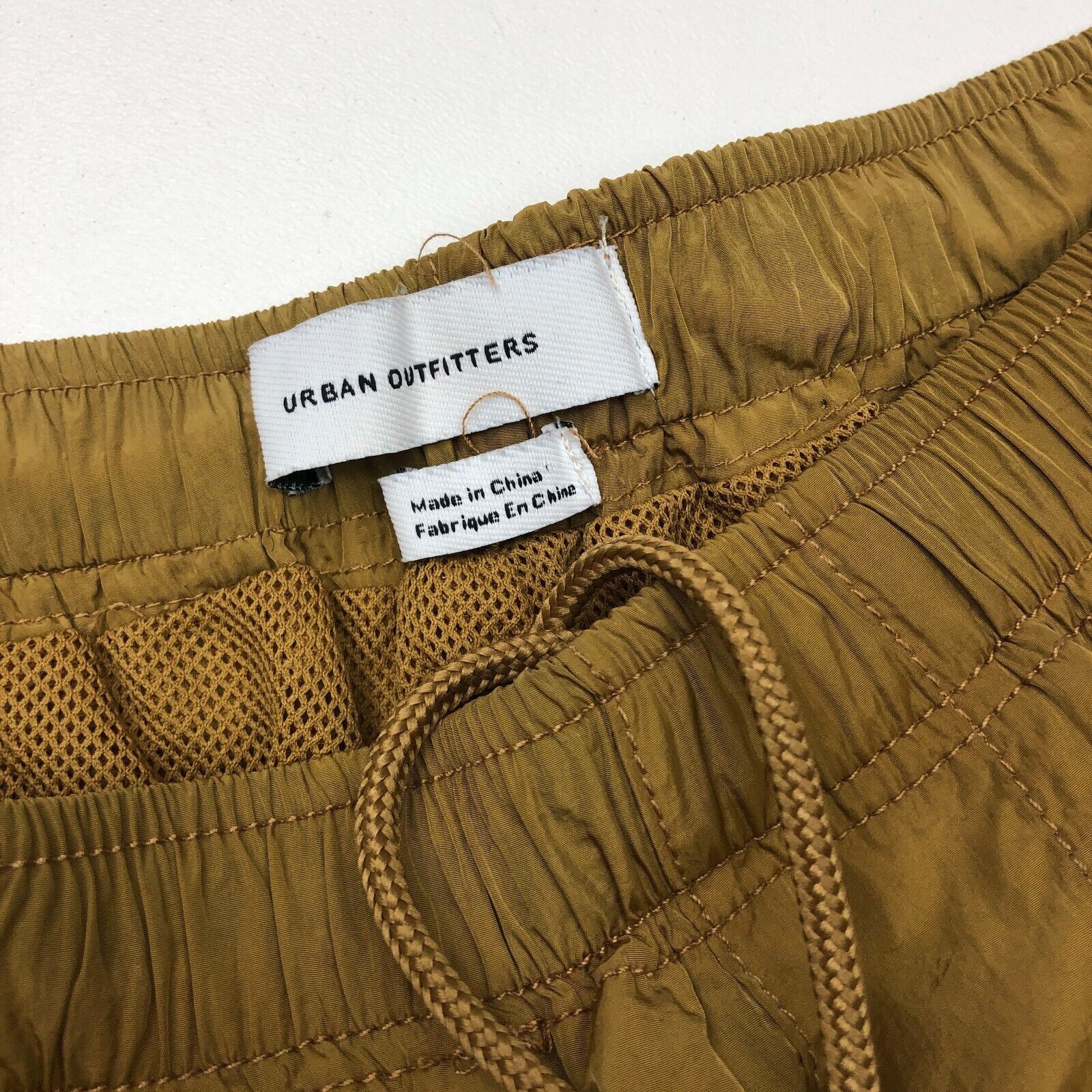 Urban Outfitters Urban Outfitters Tan Mustard Floral Swishy Pants Joggers Size 30" / US 8 / IT 44 - 4 Thumbnail