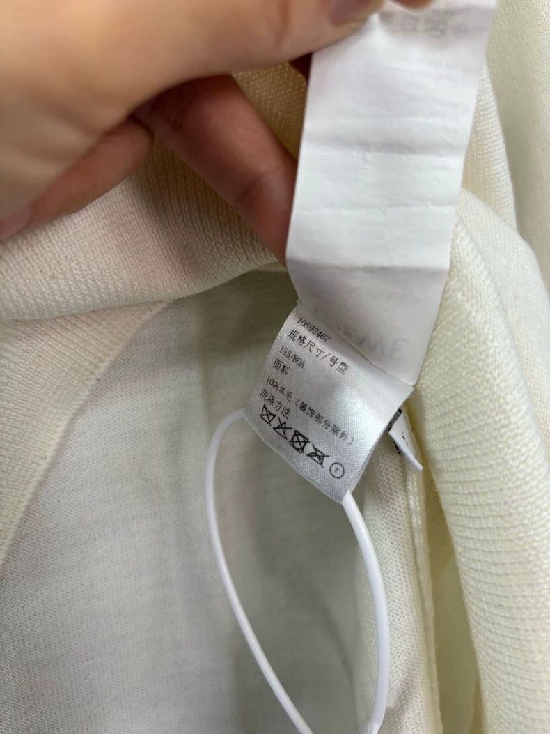 Loewe LOEWE Polo neck long sleeve hoodie with a pocket around th Size XS / US 0-2 / IT 36-38 - 5 Thumbnail