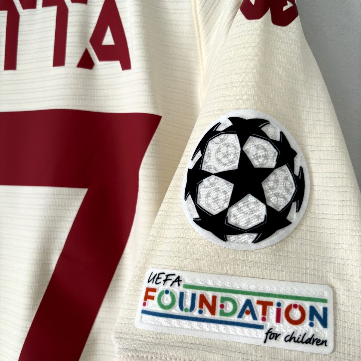 Kappa 2021 2022 GAME ISSUE AS Monaco Kappa Third Kit Soccer Jersey Size US M / EU 48-50 / 2 - 11 Thumbnail