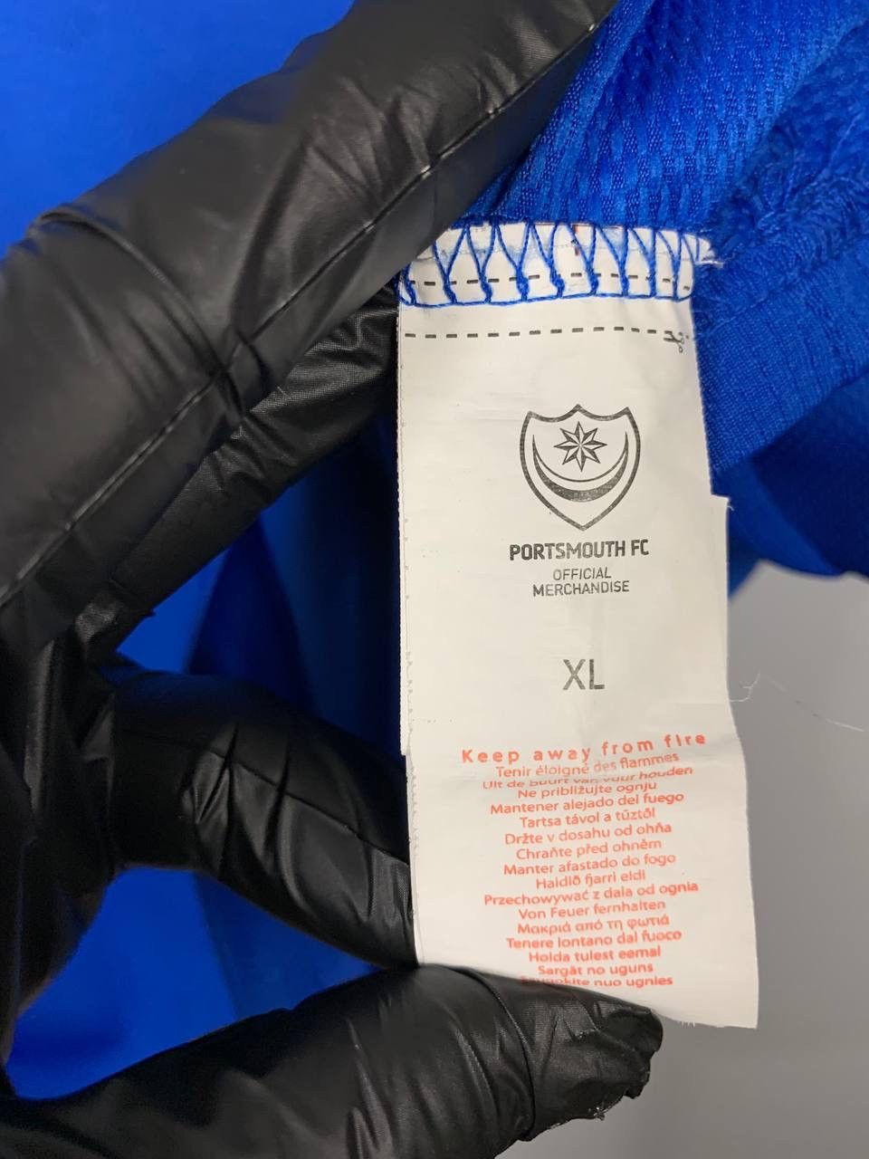 Other Portsmouth FC Training Shirt Sondico Blue Navy Jersey Adult Size US XL / EU 56 / 4 - 7 Thumbnail