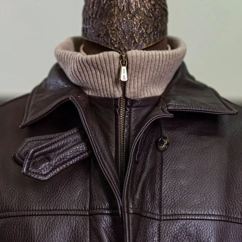 Loro Piana LORO PIANA Mink fur two-piece leather jacket and coat Size US XL / EU 56 / 4 - 5 Thumbnail