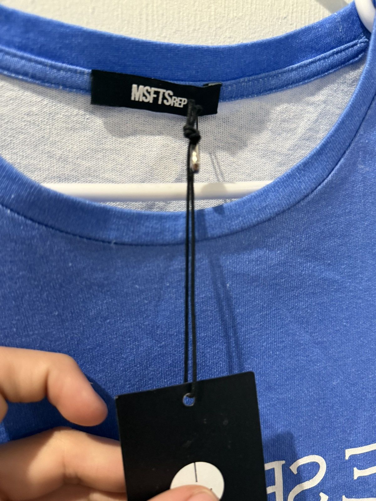Jaden Smith × Msftsrep × Vintage msftsrep fw/22 alantis club tee Size US M / EU 48-50 / 2 - 3 Thumbnail