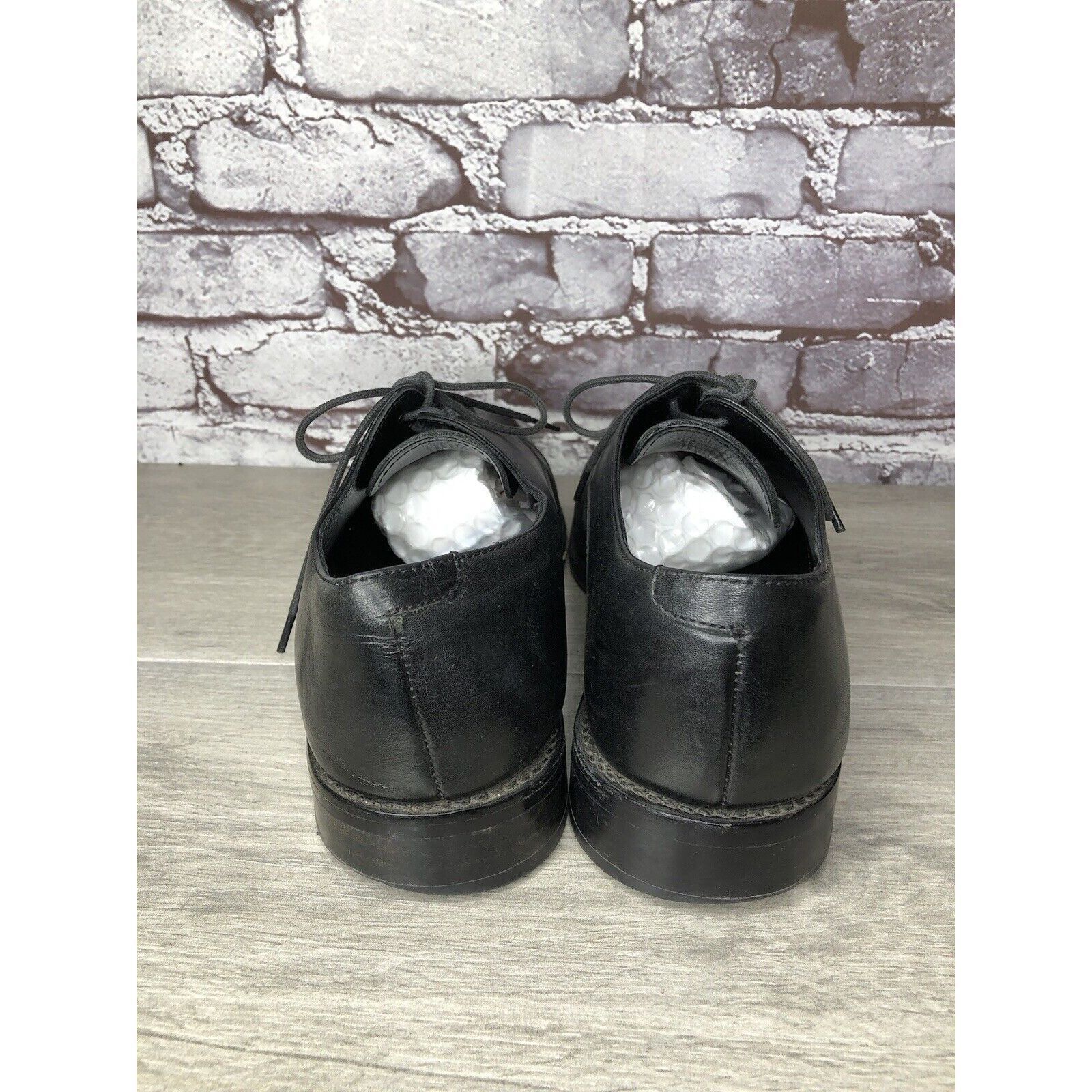 Other ANTHONY VEER Essentials Black Leather Goodyear Oxfords Cap T Size US 10 / EU 43 - 4 Thumbnail