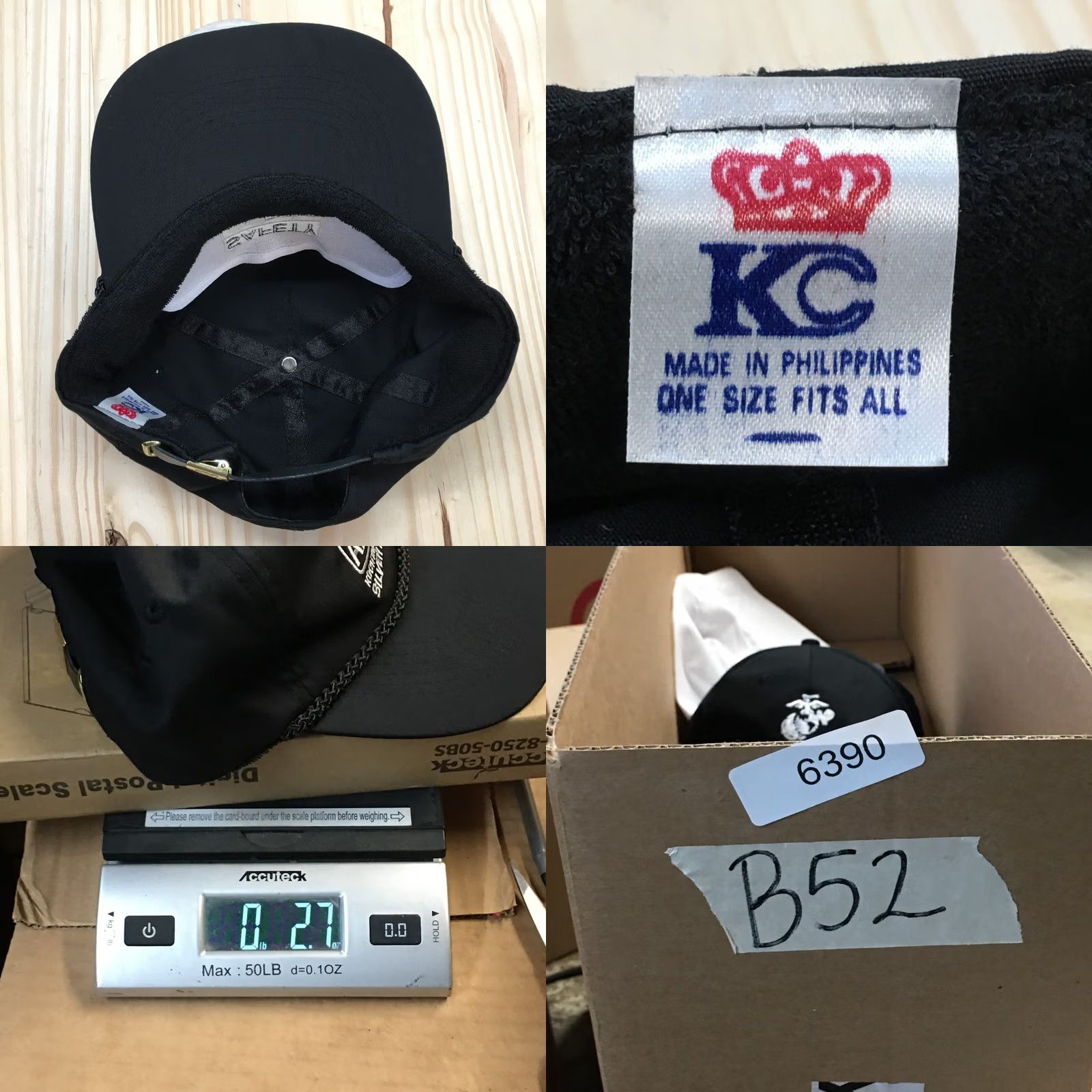 Vintage Safety Alert Koch Industry Cap Hat Men OS Black Adjustable Embroidered Flat Brim Size ONE SIZE - 8 Thumbnail