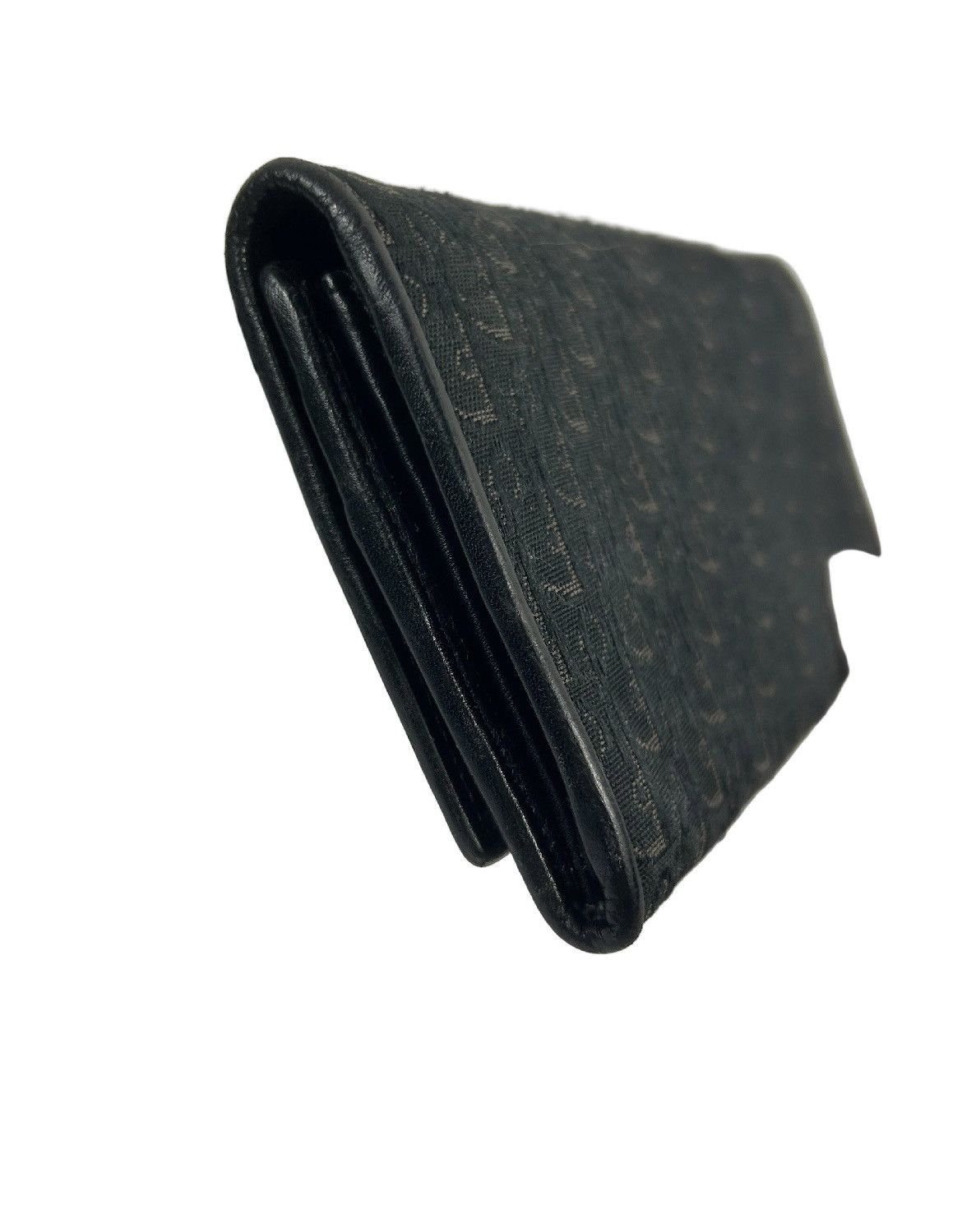 Dior Dior Black Trotter Leather Long Wallet Size ONE SIZE - 7 Thumbnail