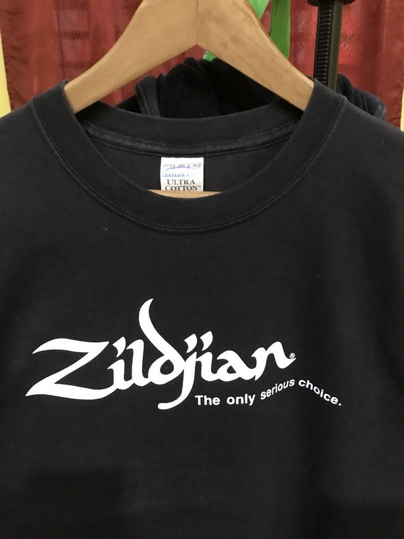 Vintage Vintage 00s Zildjian instrument T-shirt Size US L / EU 52-54 / 3 - 3 Thumbnail