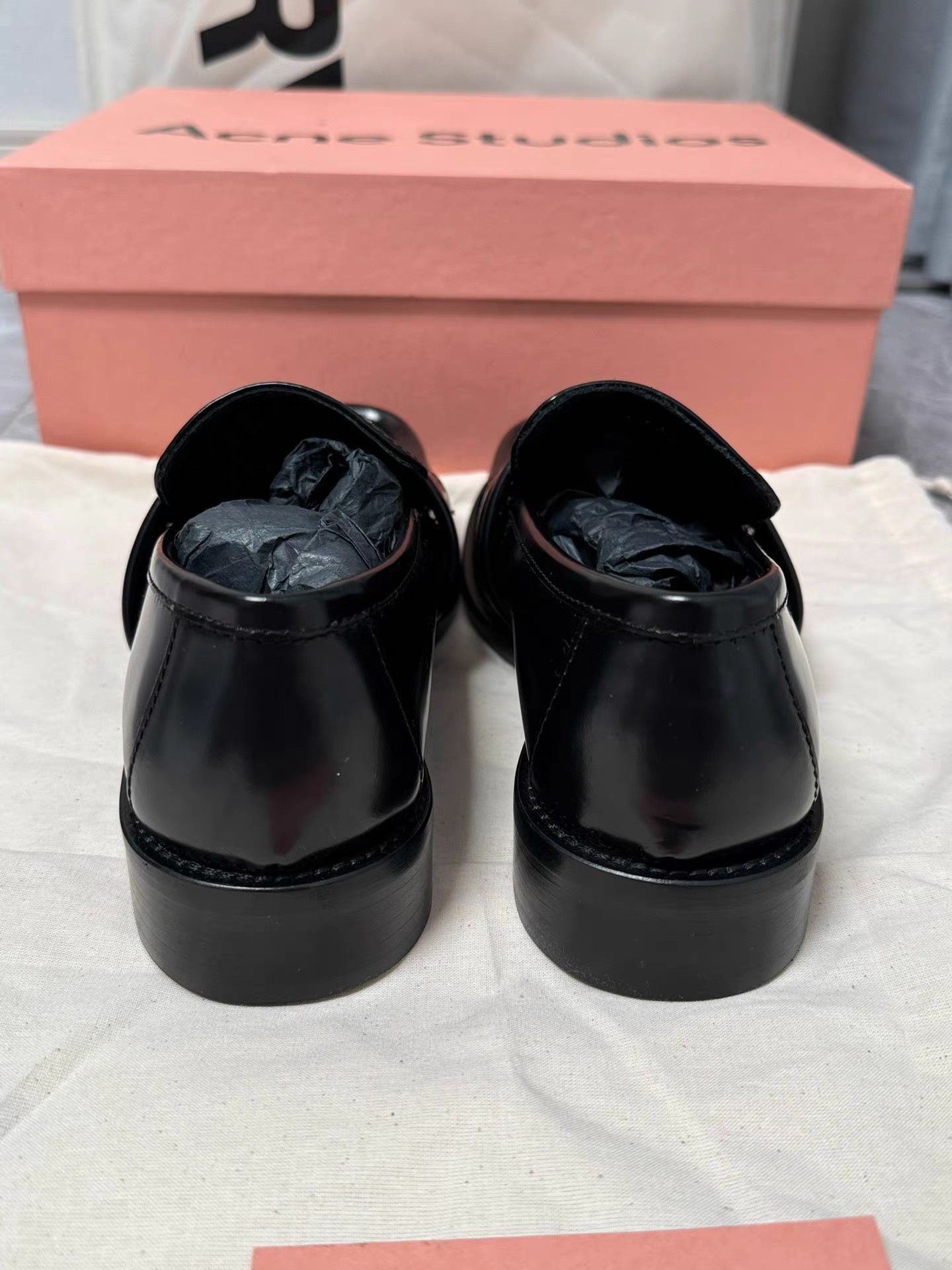 Acne Studios Acne Studios New 1996 Metal Logo Loafers K6 Size US 7 / IT 37 - 4 Thumbnail