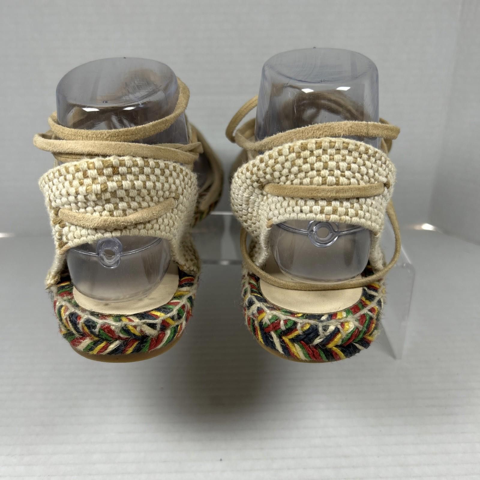 J.Crew J. CREW Suede Lace Up Espadrille Women’s Sz 9 Western Boho Size US 9 / IT 39 - 2 Thumbnail