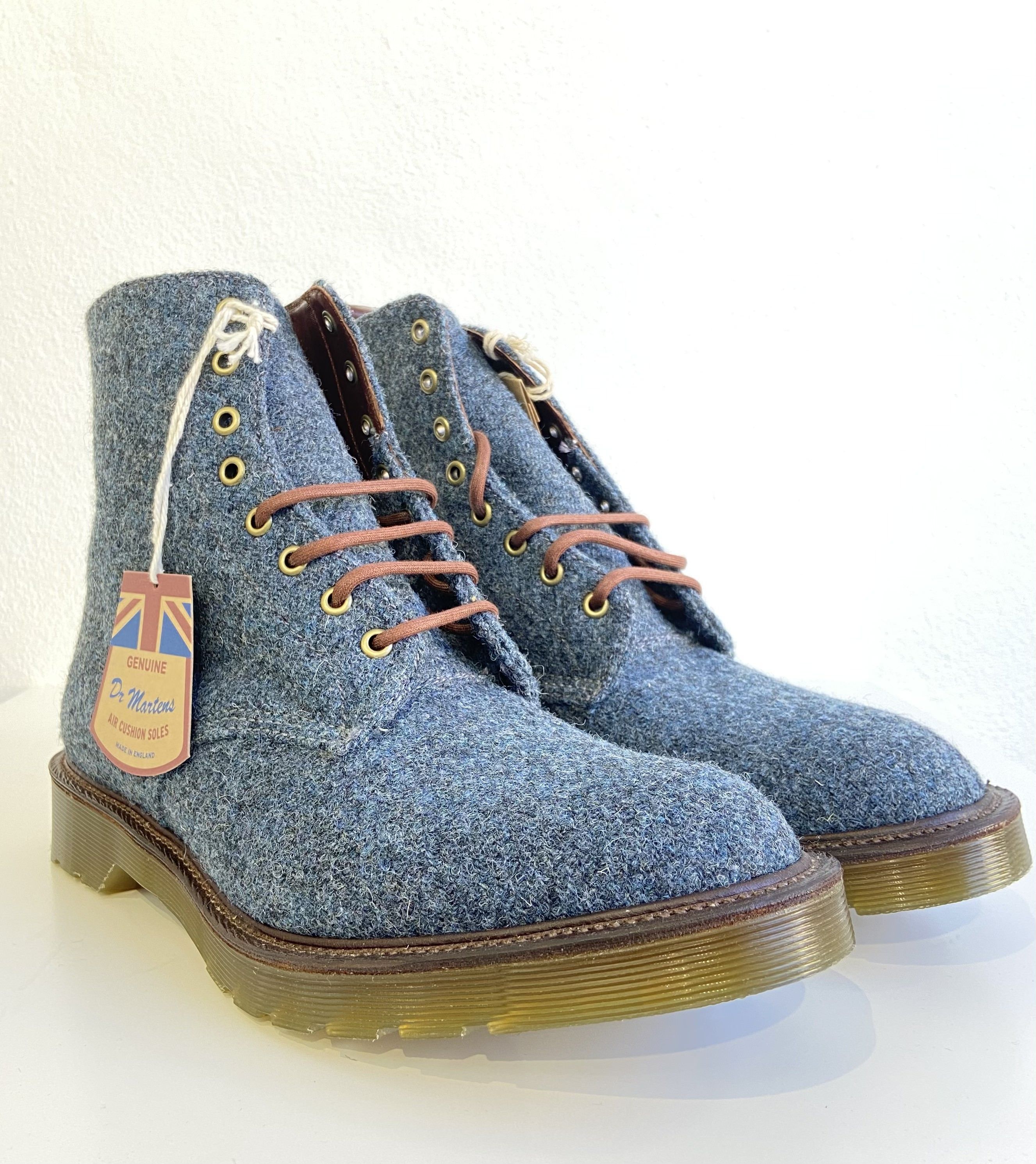 Dr. Martens Dr. Martens- 1460 Pascal (8 eye) cloth boots Size US 12 / EU 45 - 2 Thumbnail