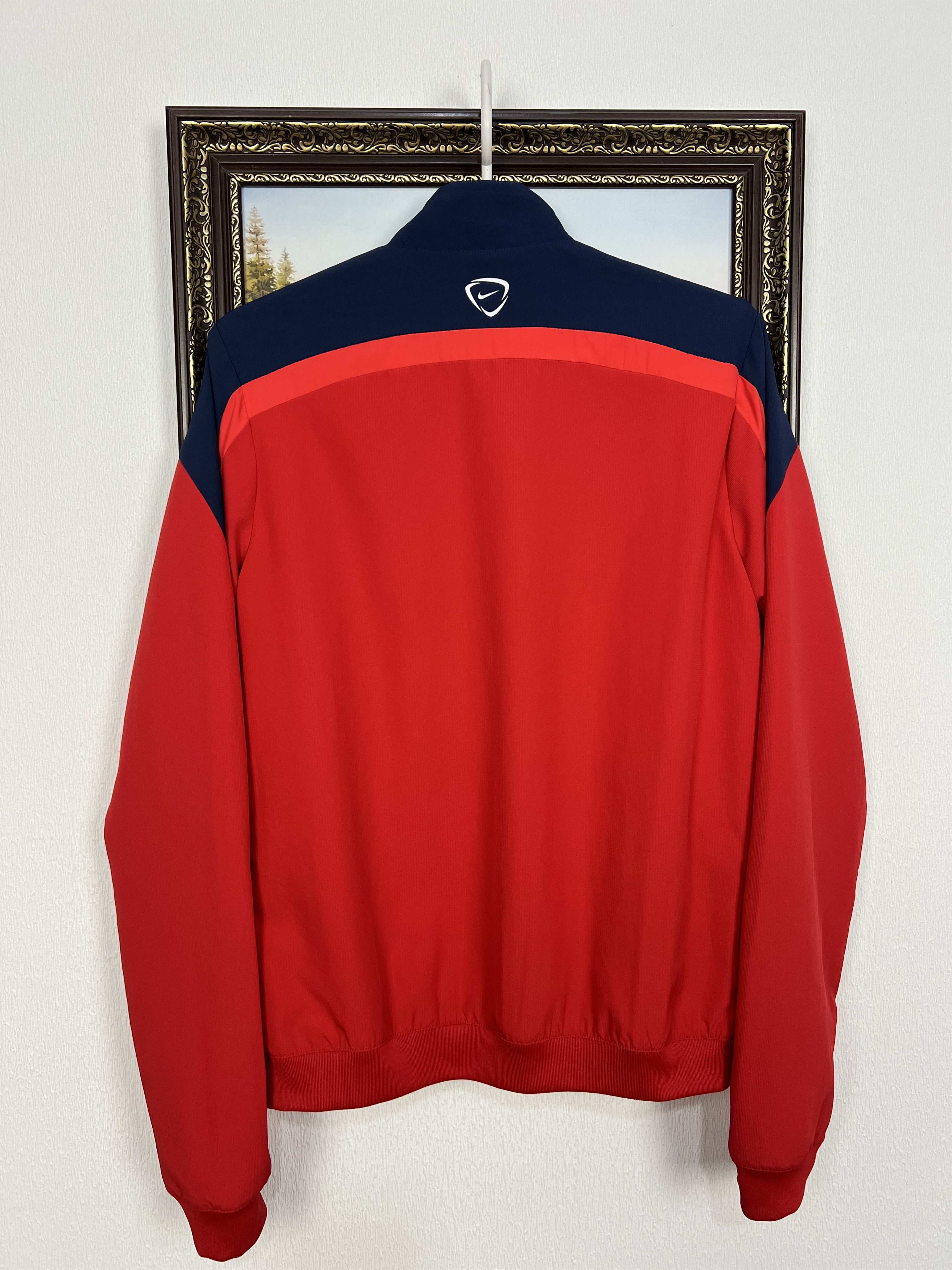 Nike Nike USA Football Train Soccer Jacket Track Top Red Zip Rare Size M / US 6-8 / IT 42-44 - 9 Thumbnail
