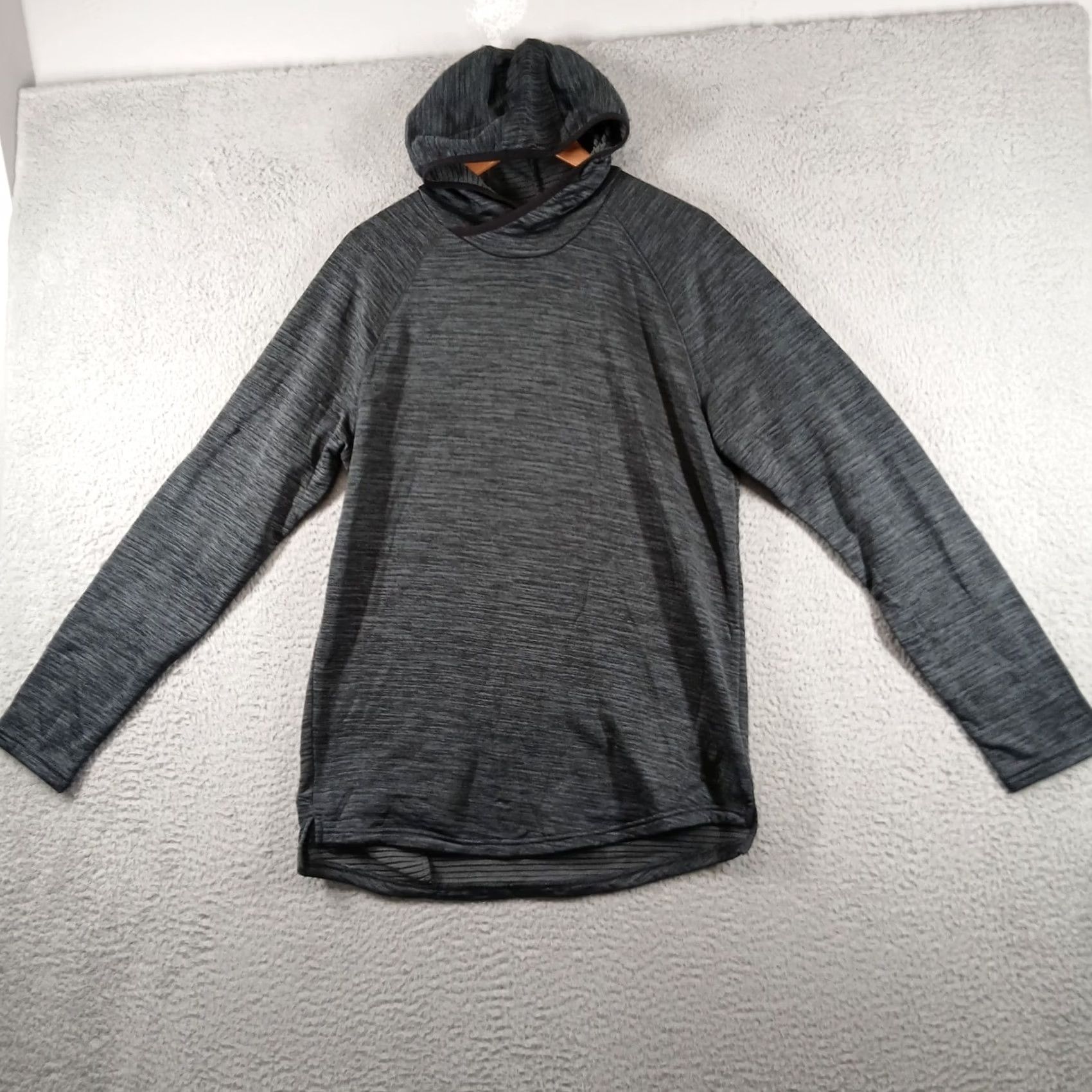 Spyder Spyder Active Performance Hoodie Men's Small Grey Space Dye Funnel Neck Size US L / EU 52-54 / 3 - 2 Thumbnail
