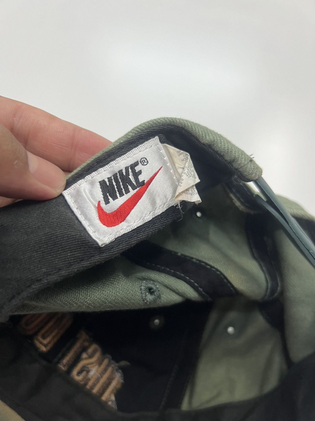 Vintage Vintage Nike Swoosh Hats Size ONE SIZE - 7 Thumbnail