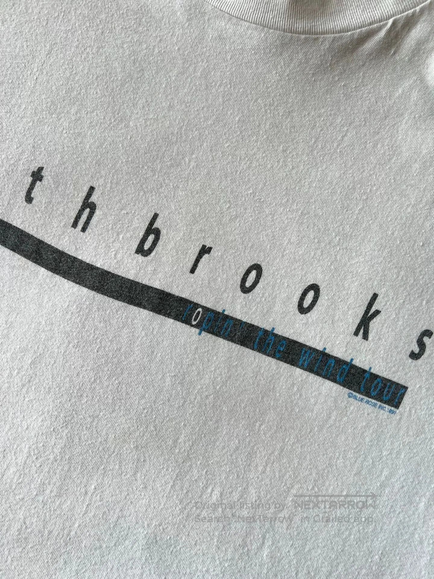 Vintage Vintage 90s Garth Brooks 1991 Tour Tee. Size US L / EU 52-54 / 3 - 6 Thumbnail