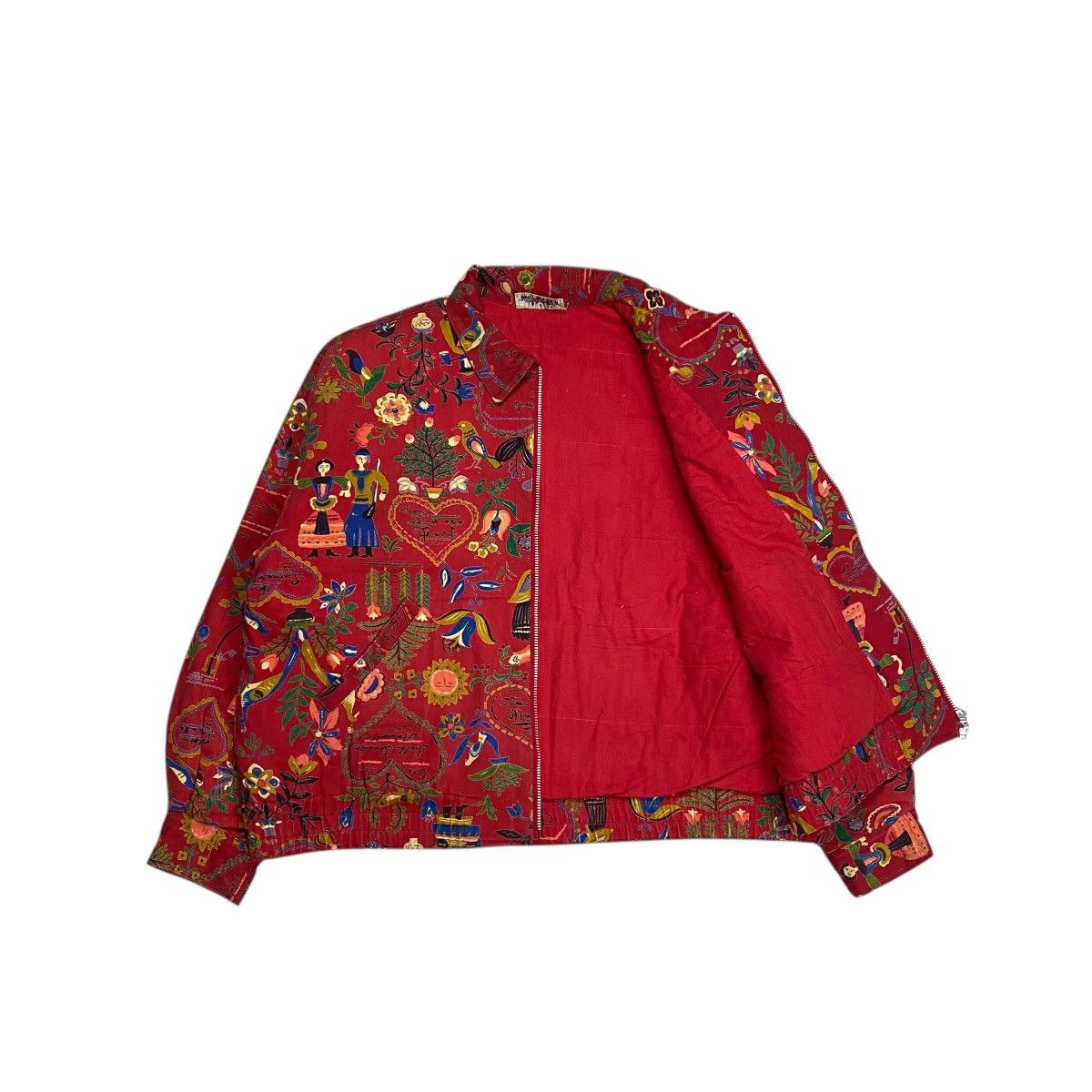 Japanese Brand Vtg Pioneer Trading Co. Allover Print Work Jacket Boxy fit Size US M / EU 48-50 / 2 - 4 Thumbnail
