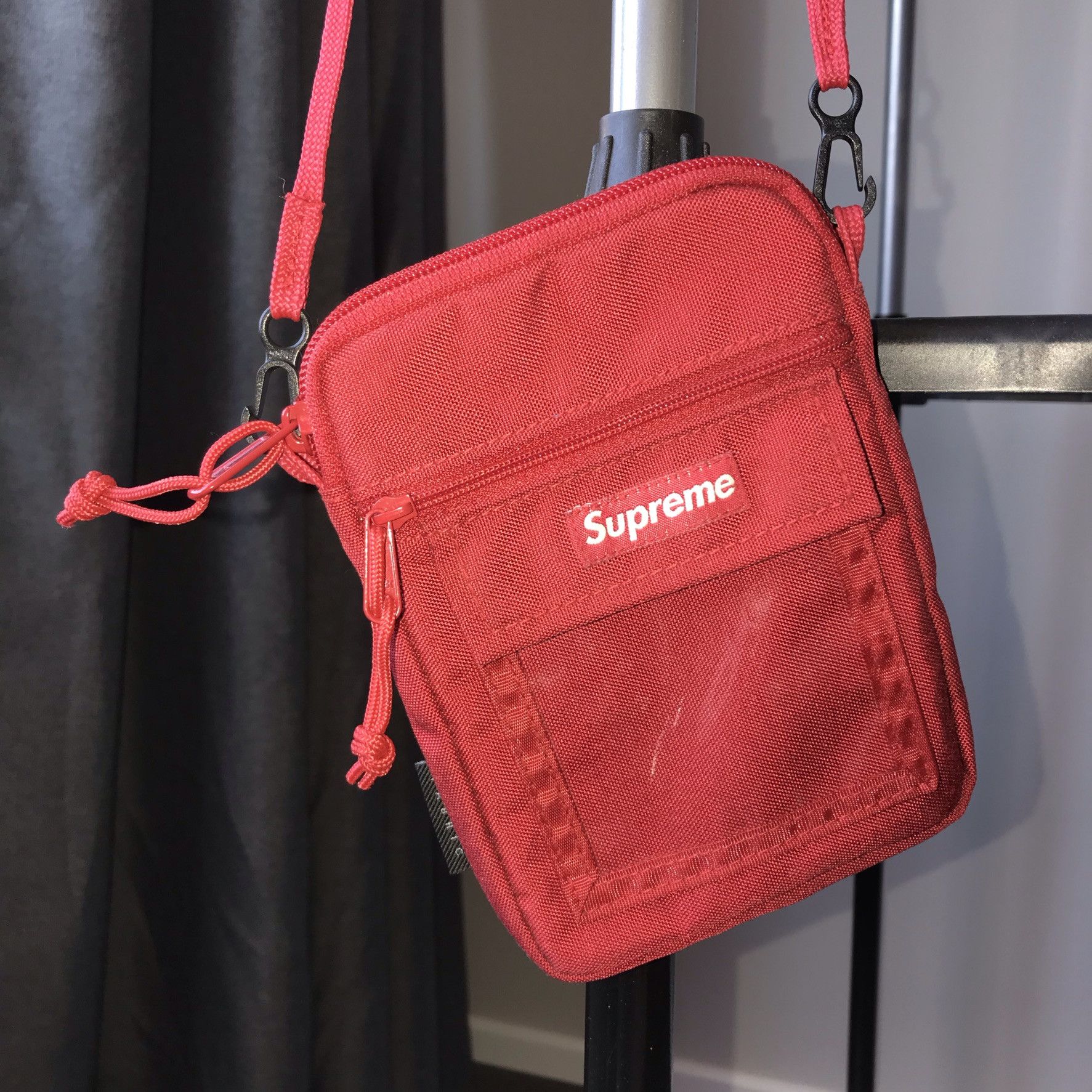 Supreme Supreme Utility Pouch Red SS19 Size ONE SIZE - 2 Thumbnail