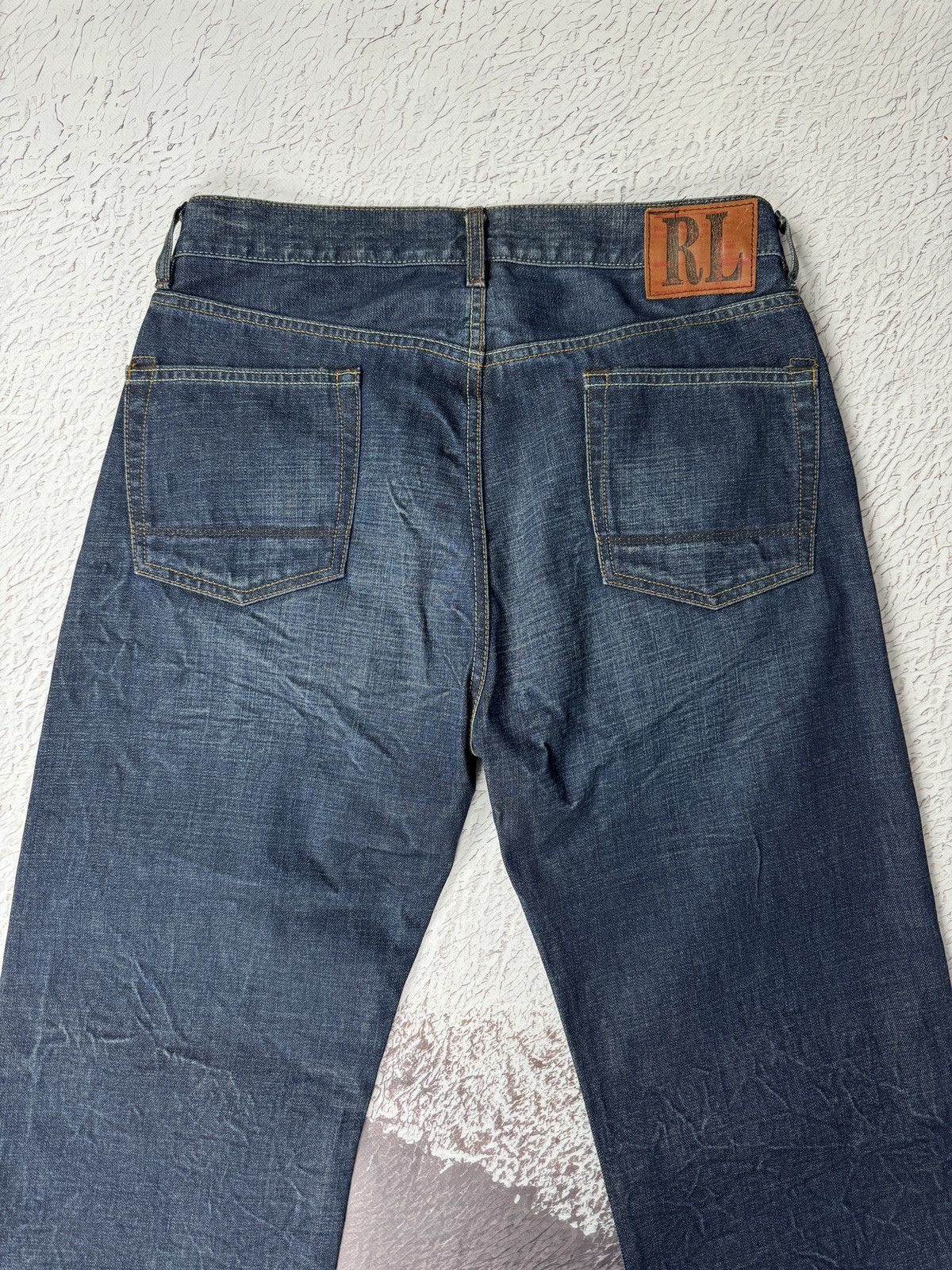 Polo Ralph Lauren Polo Jeans Company Ralph Lauren indigo blue vintage jeans Size US 32 / EU 48 - 14 Thumbnail